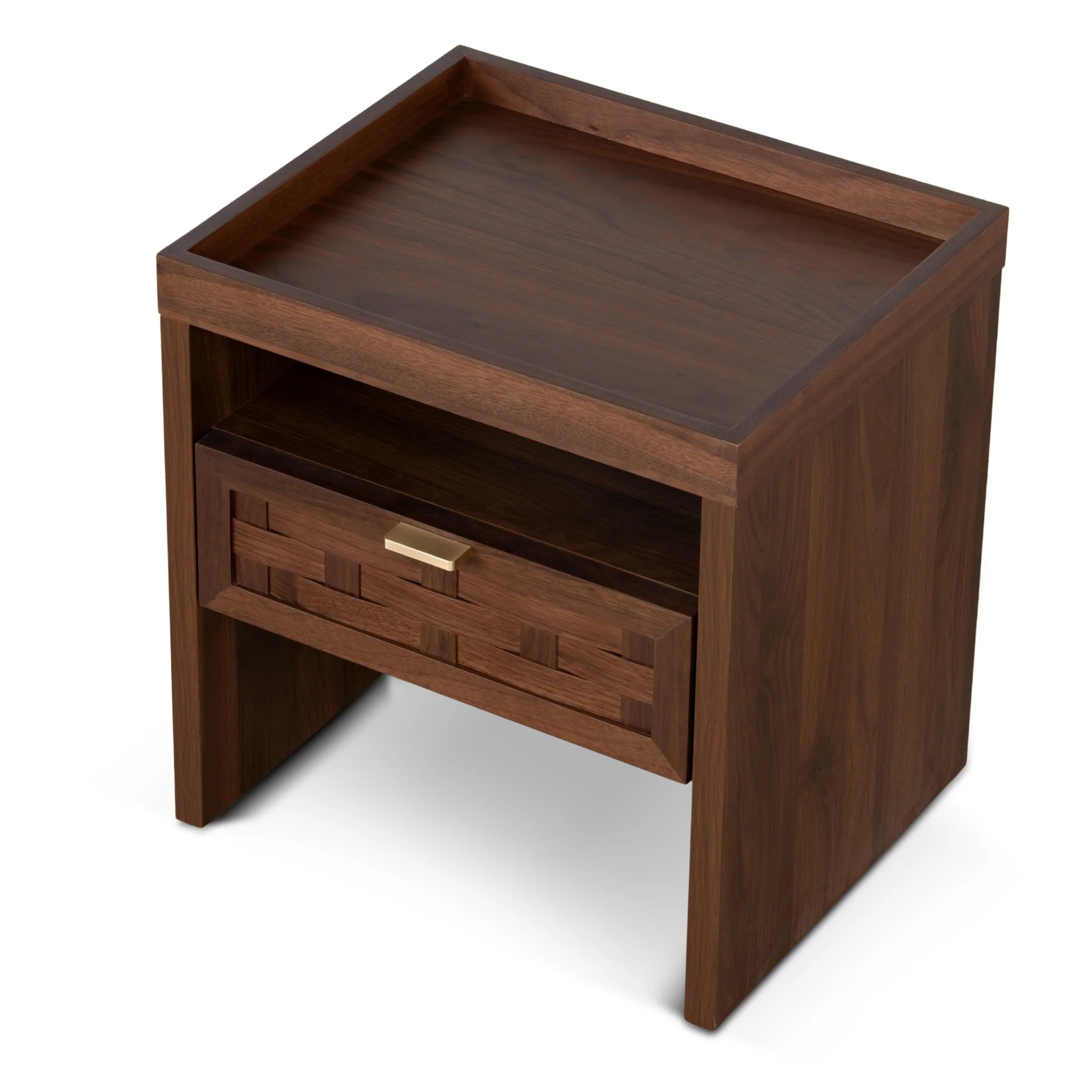 Pekema Bedside Table - Walnut