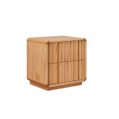 Showcasing Kepabela Bedside Table - Natural ST10989-MA Bedside Table by Calibre Furniturs