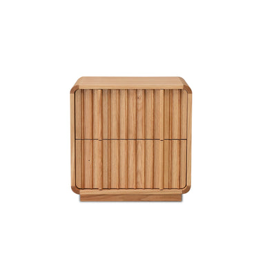 Showcasing Kepabela Bedside Table - Natural ST10989-MA Bedside Table by Calibre Furniturs