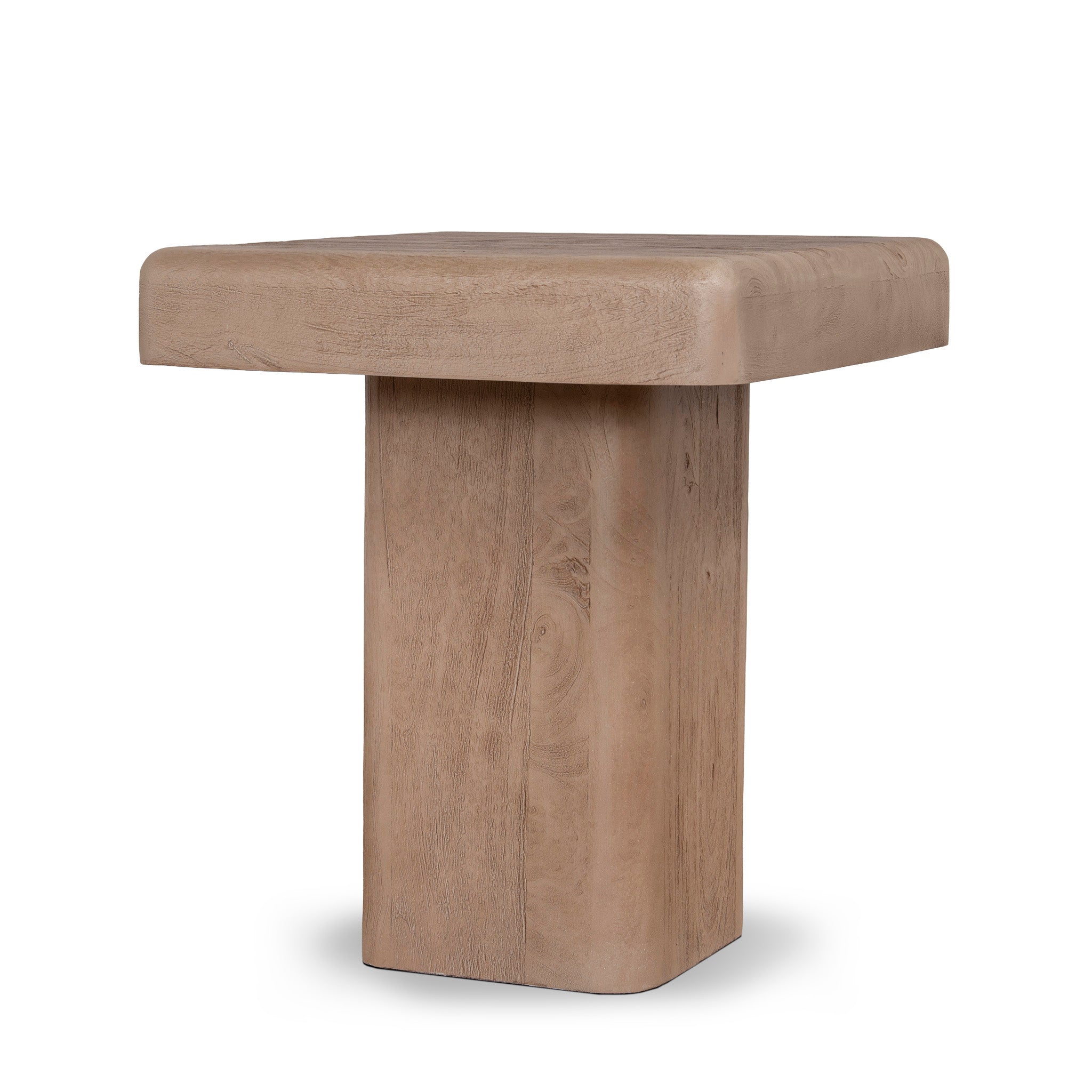 CST12031-RB 45cm Side Table - Natural