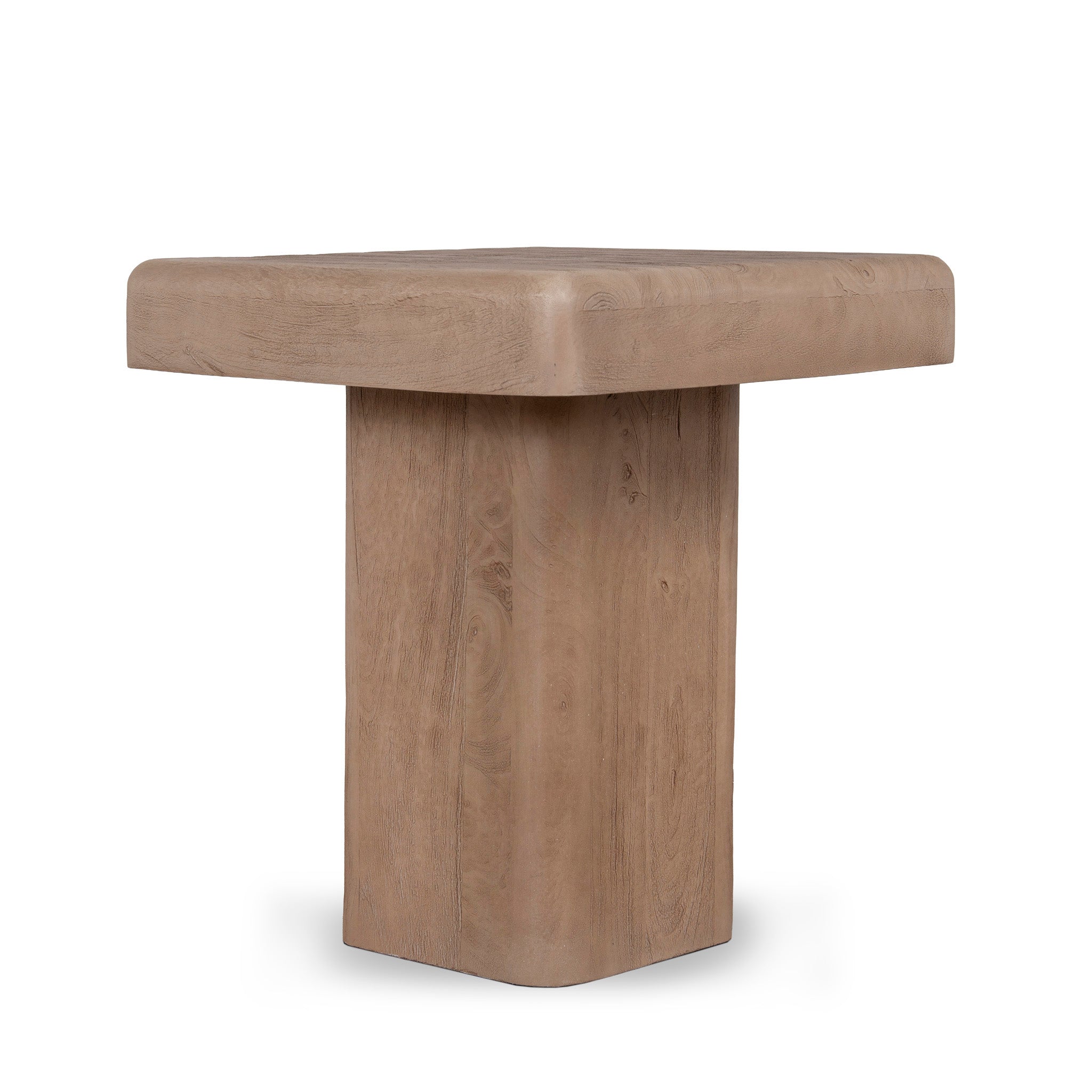 CST12031-RB 45cm Side Table - Natural