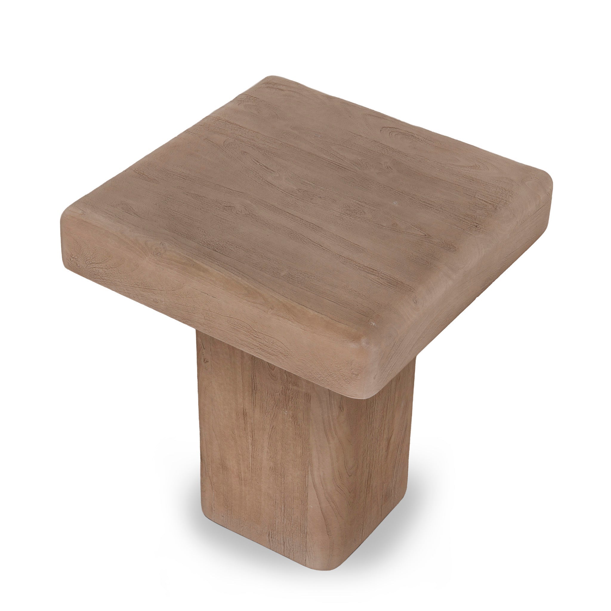 CST12031-RB 45cm Side Table - Natural