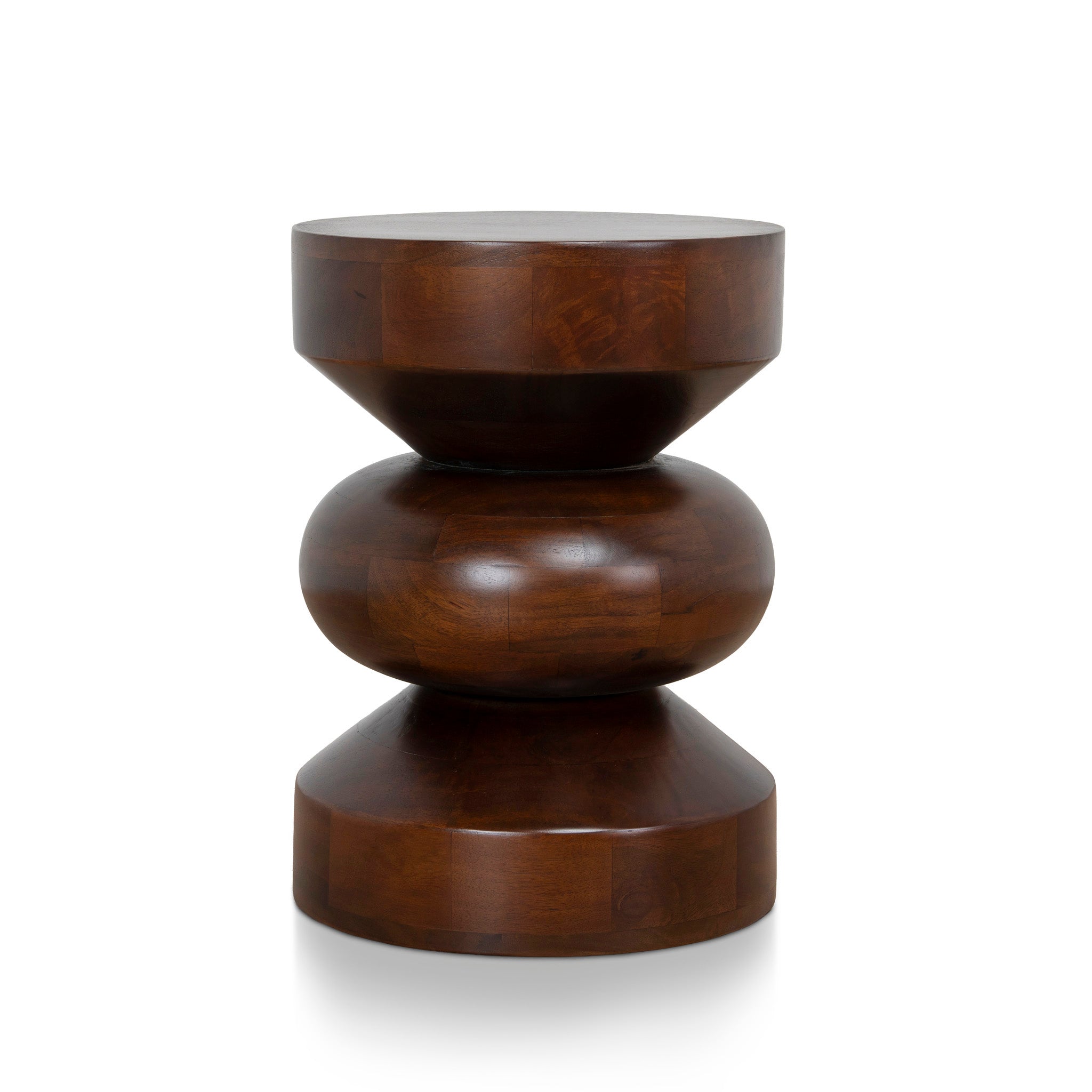 33cm Side Table - Walnut
