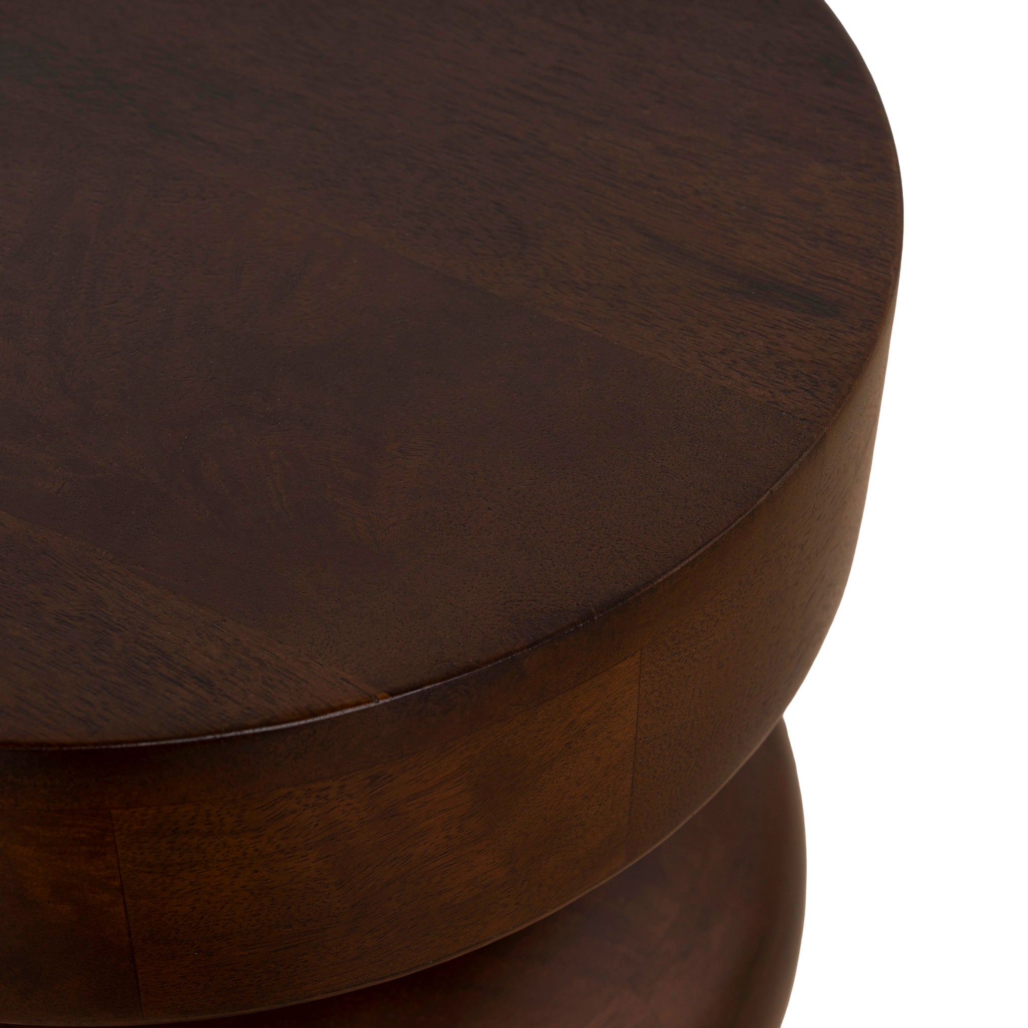 CST12036-RB 33cm Side Table - Walnut