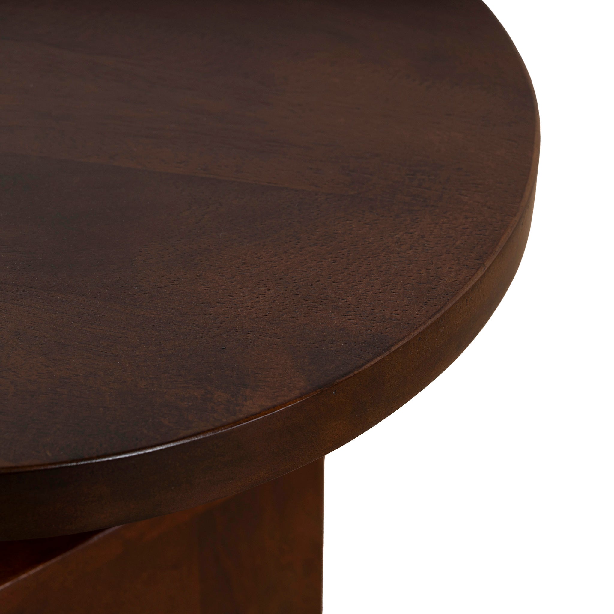 CST12037-RB 35cm Side Table - Walnut