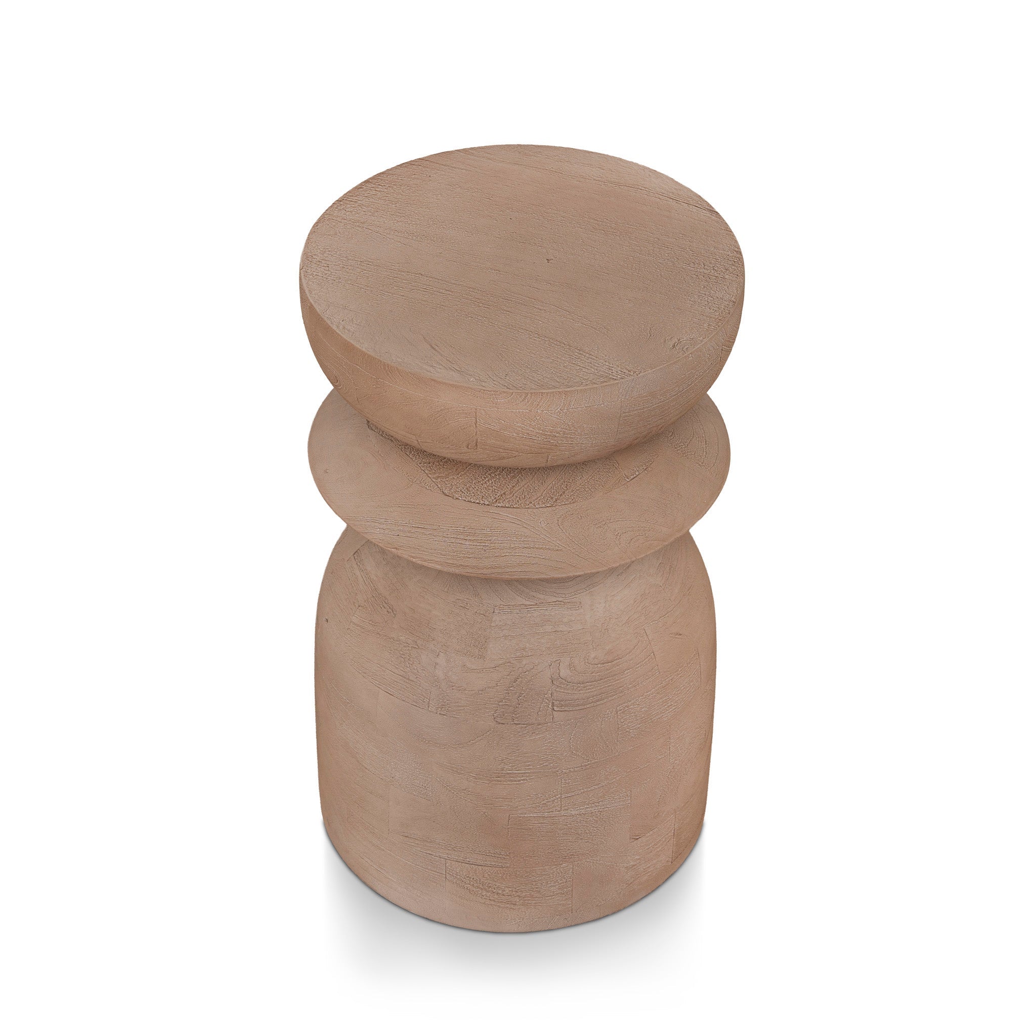 CST12039-RB 30cm Side Table - Natural
