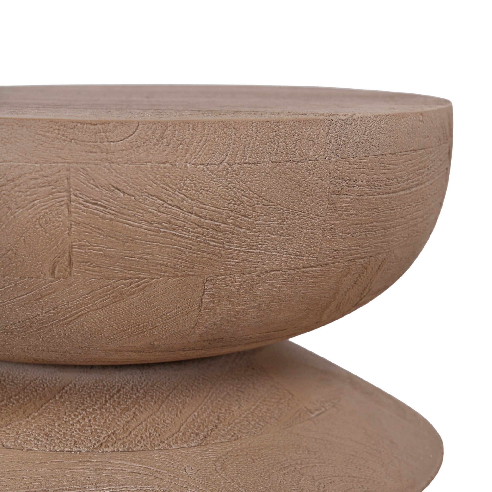 CST12039-RB 30cm Side Table - Natural
