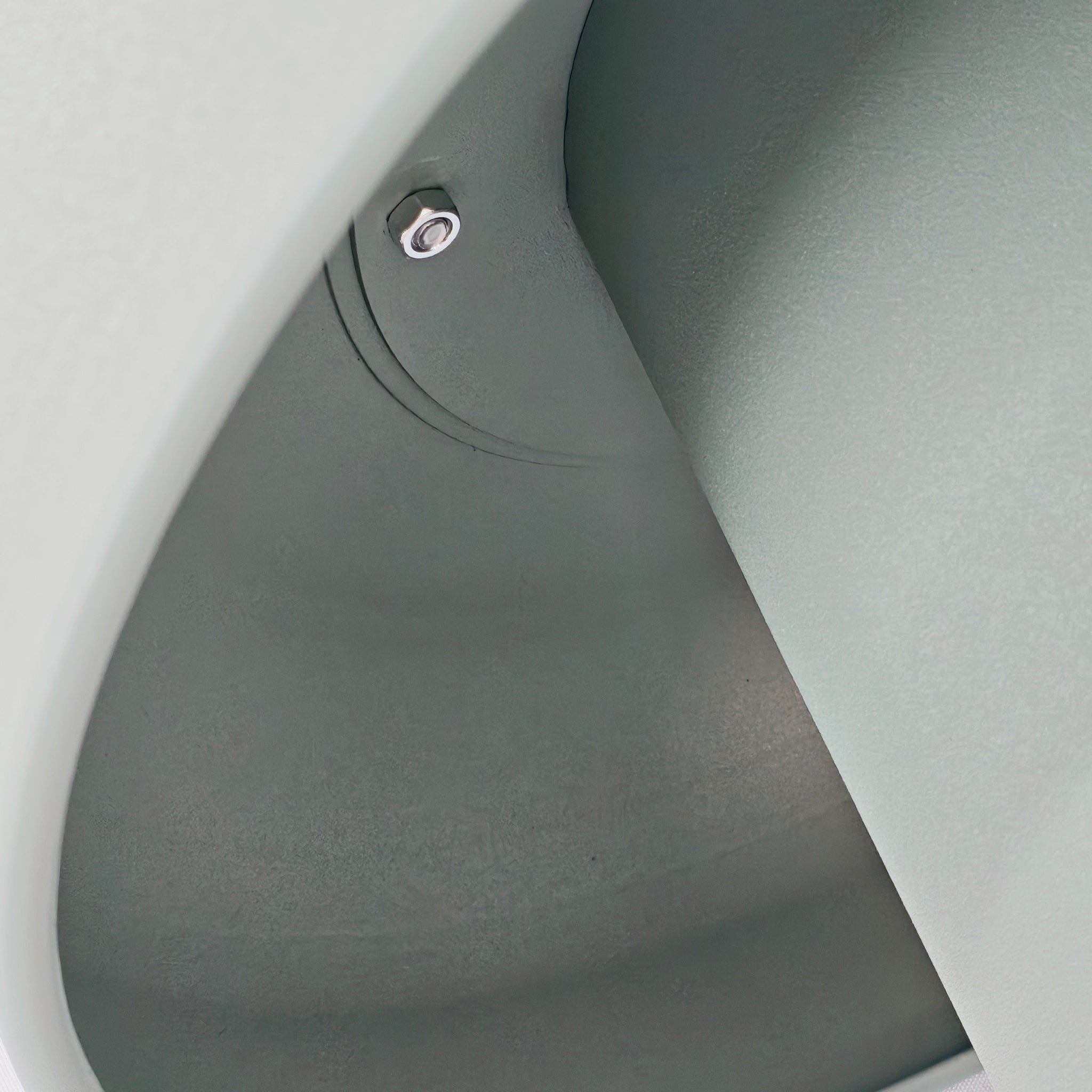 CST12067-BC 40cm Round Side Table - Sage Green