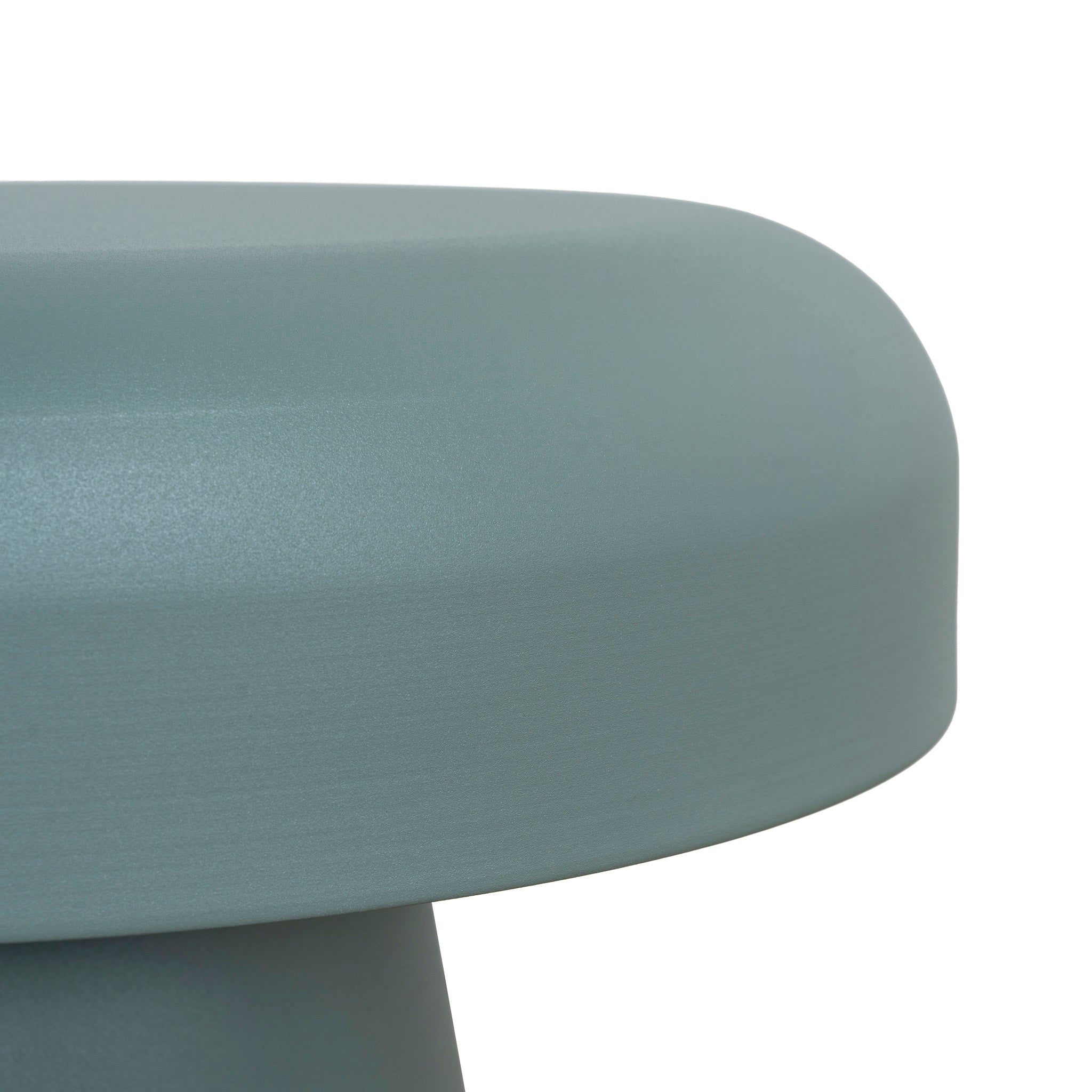 CST12067-BC 40cm Round Side Table - Sage Green
