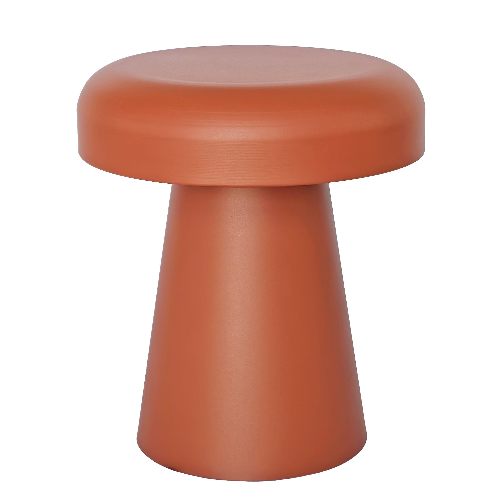 40cm Round Side Table - Terracotta