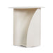 50cm Side Table - Ivory White