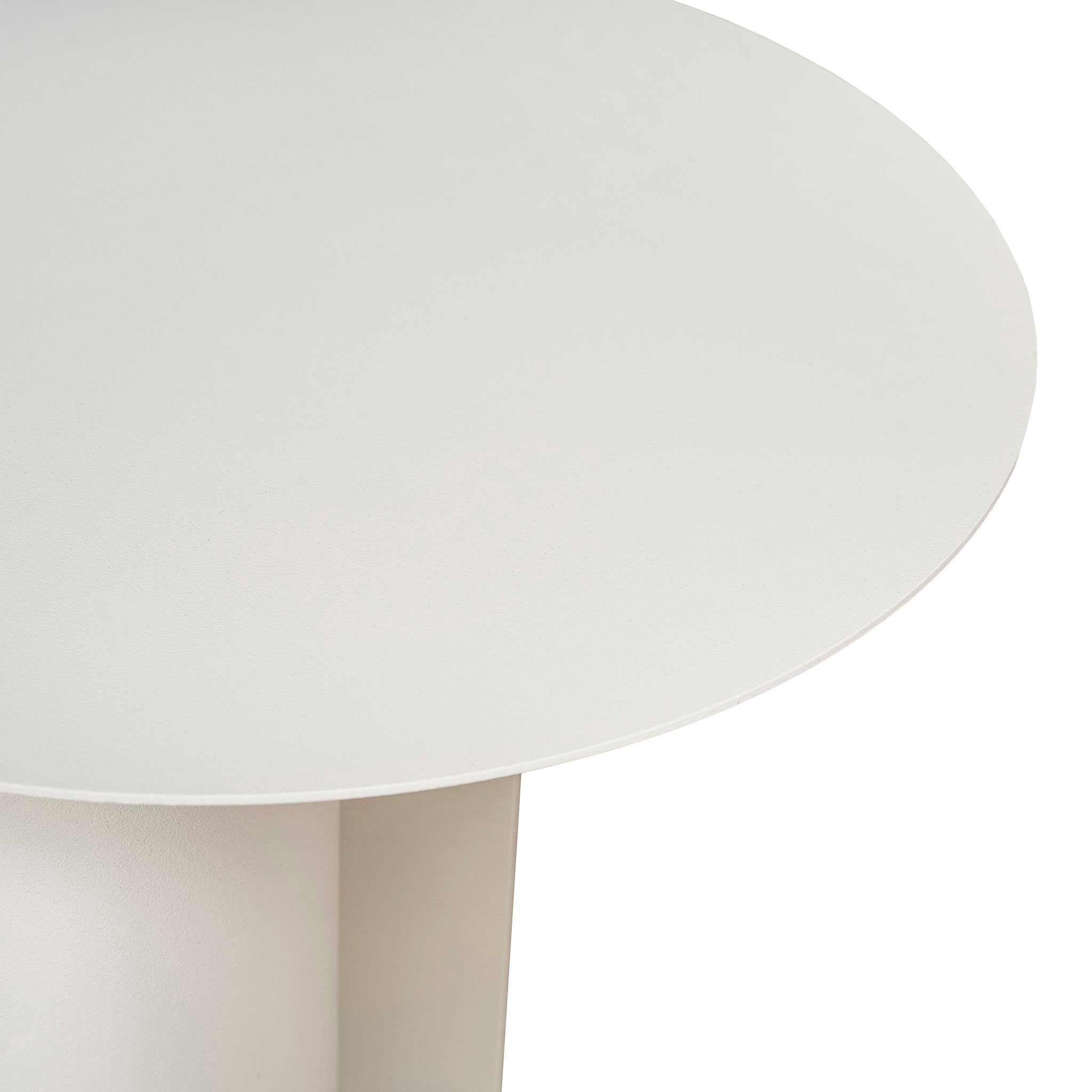 50cm Side Table - Ivory White - image 10