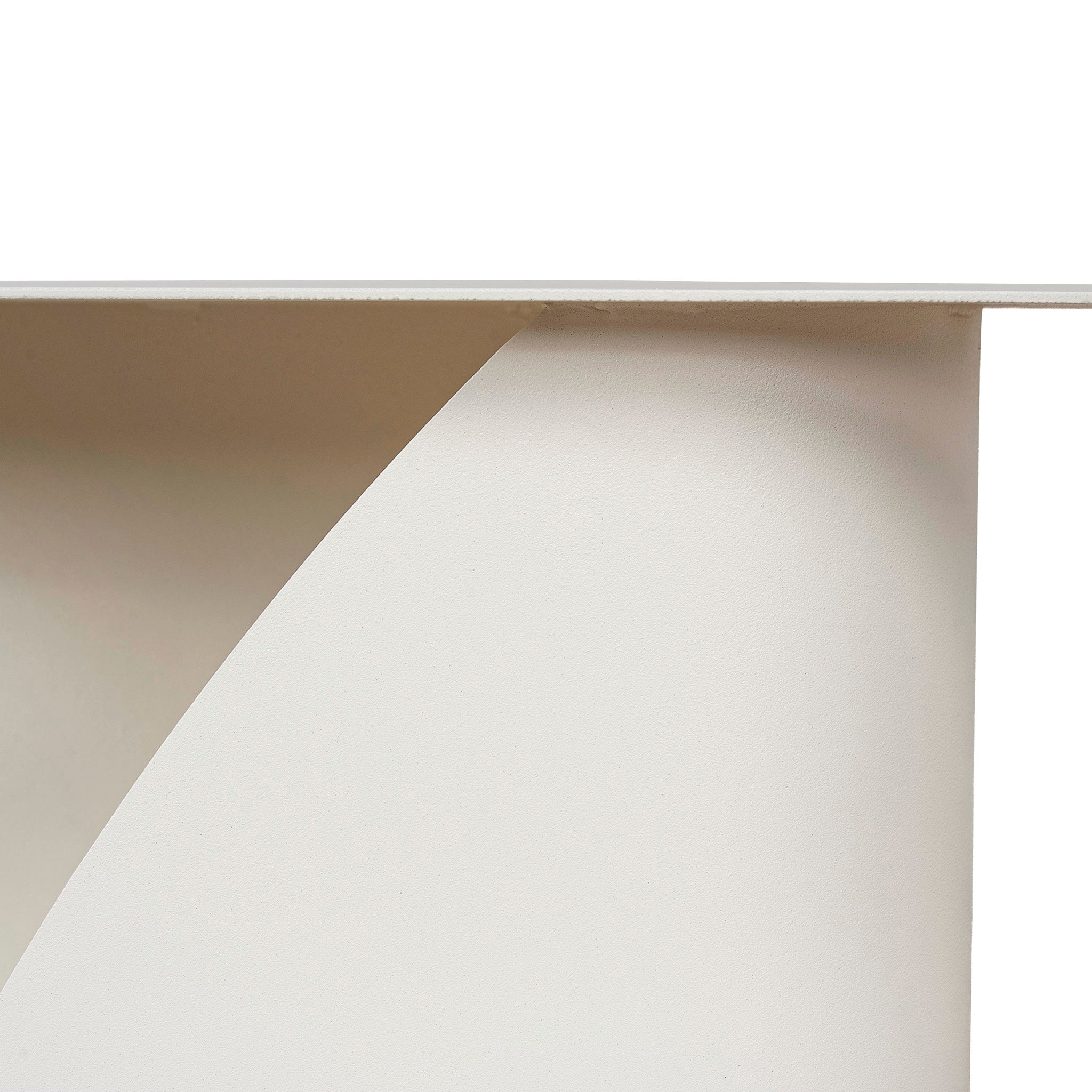 50cm Side Table - Ivory White - image 6
