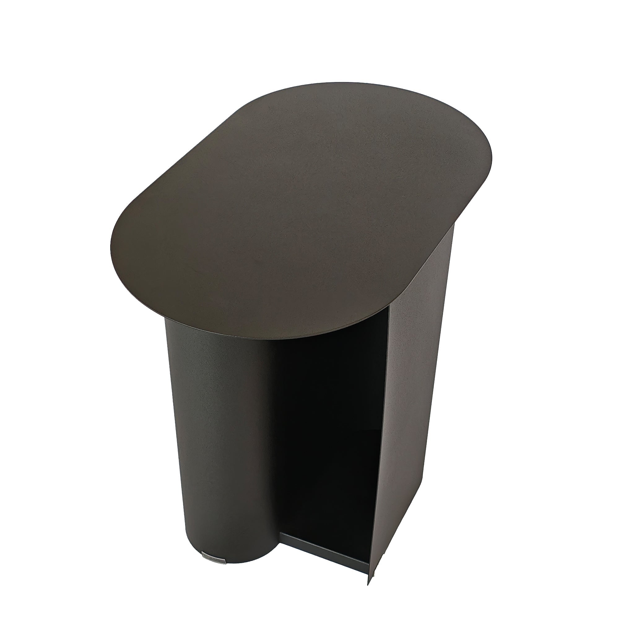 CST12071-BC 50cm Side Table - Black