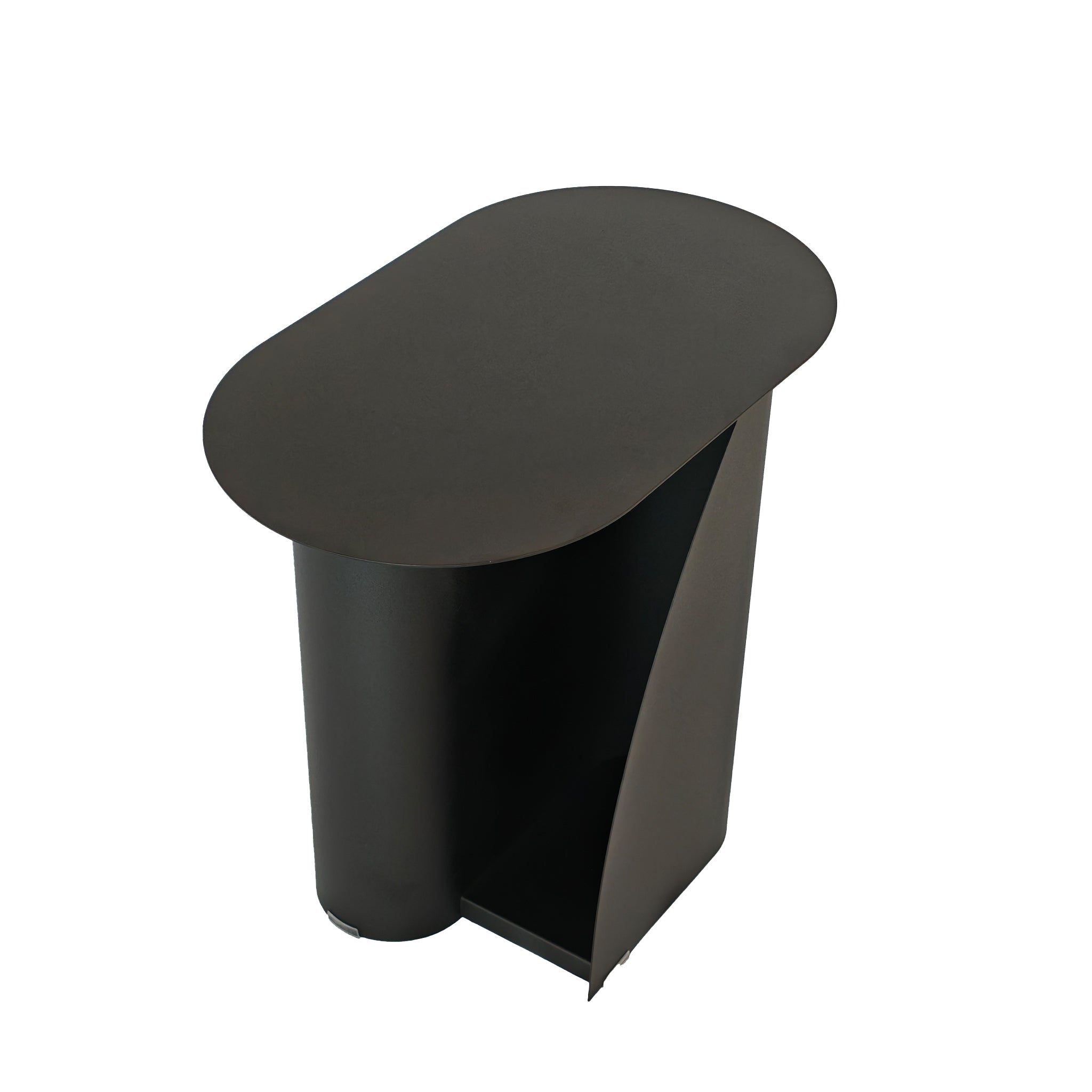 CST12071-BC 50cm Side Table - Black