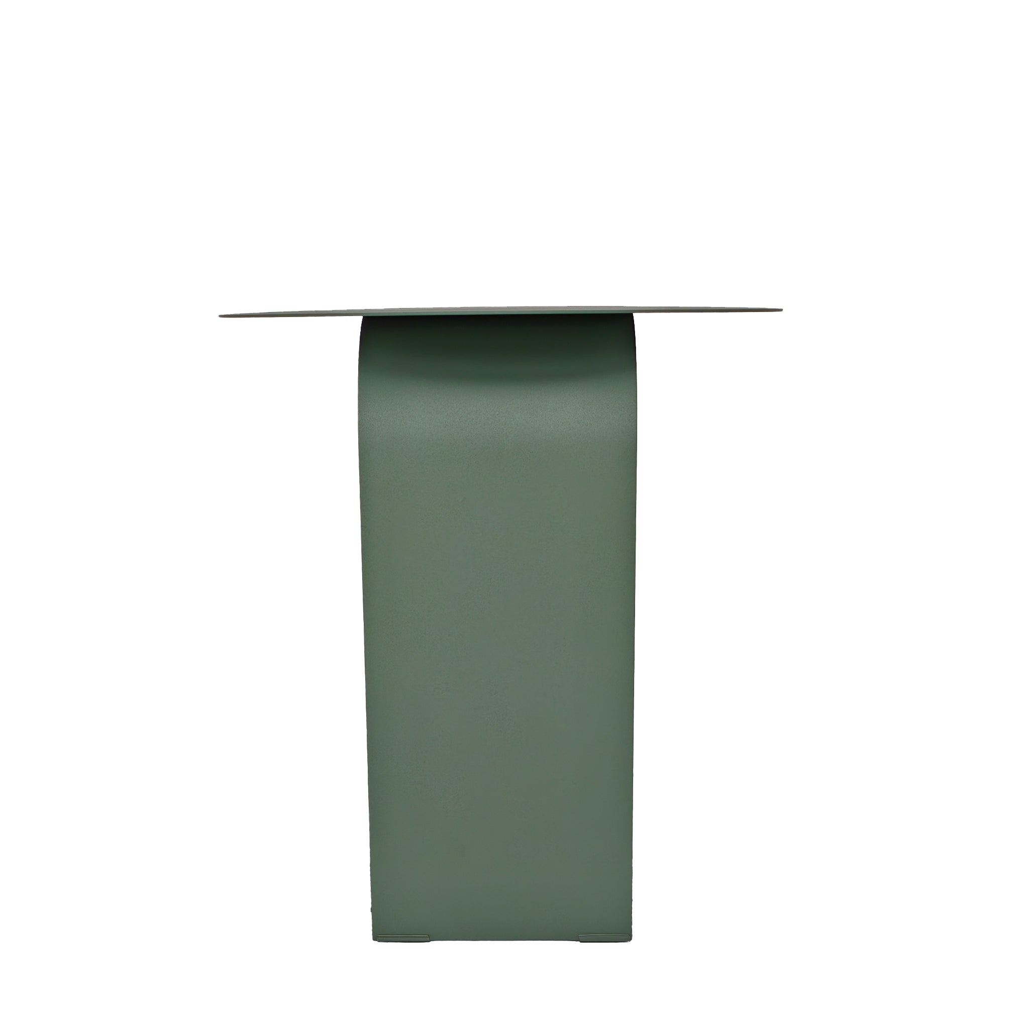38cm Round Side Table - Sage Green