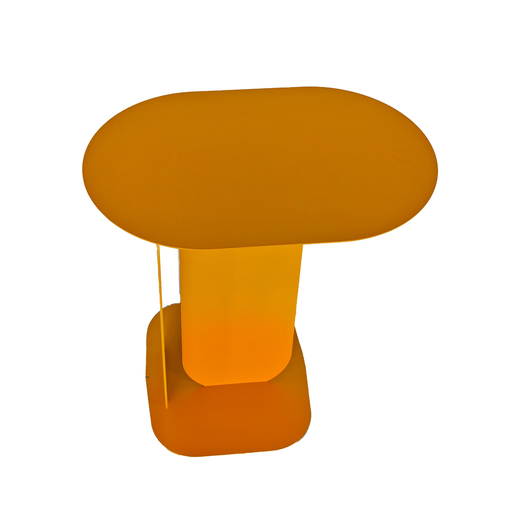 45cm Side Table - Sandy Mustard