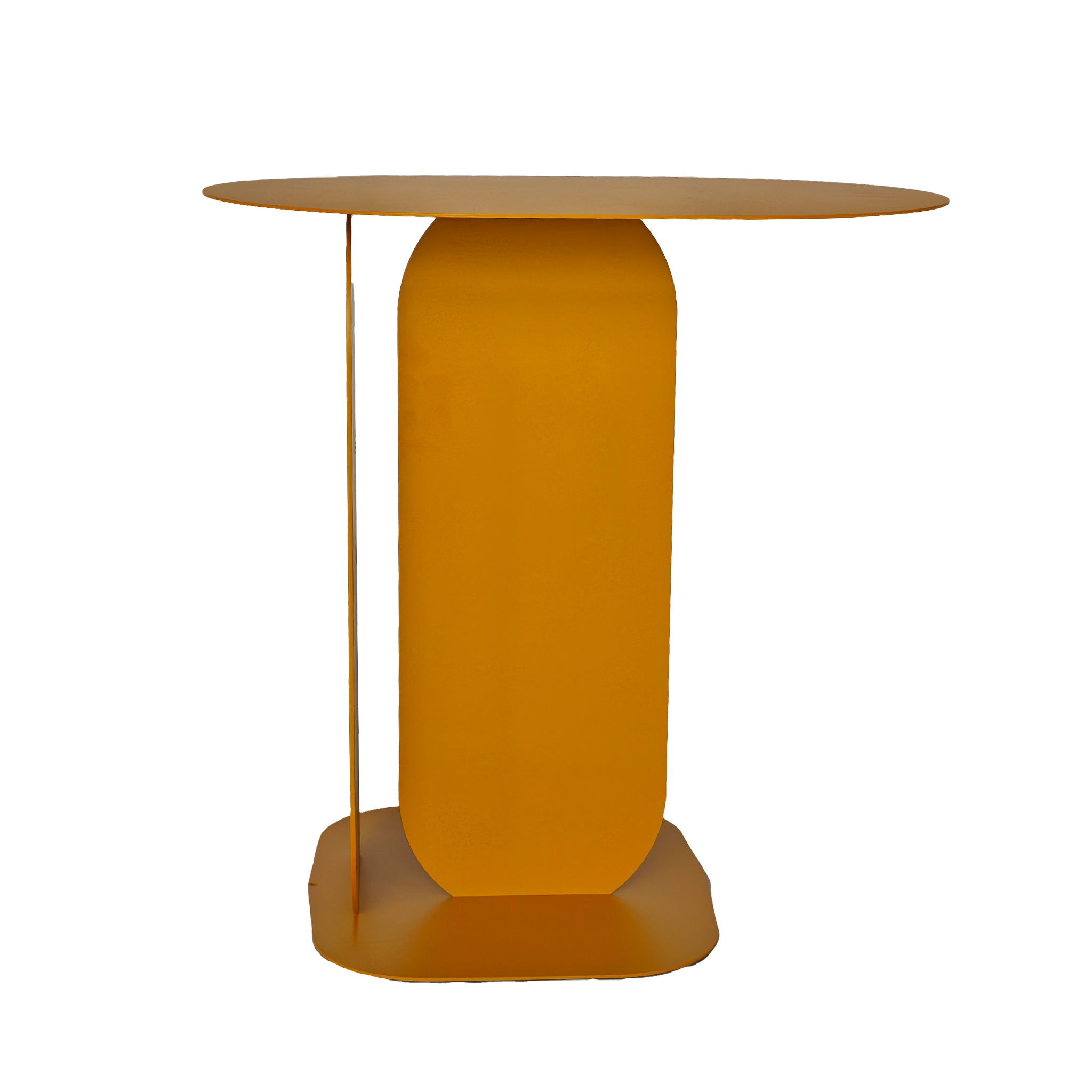 45cm Side Table - Sandy Mustard