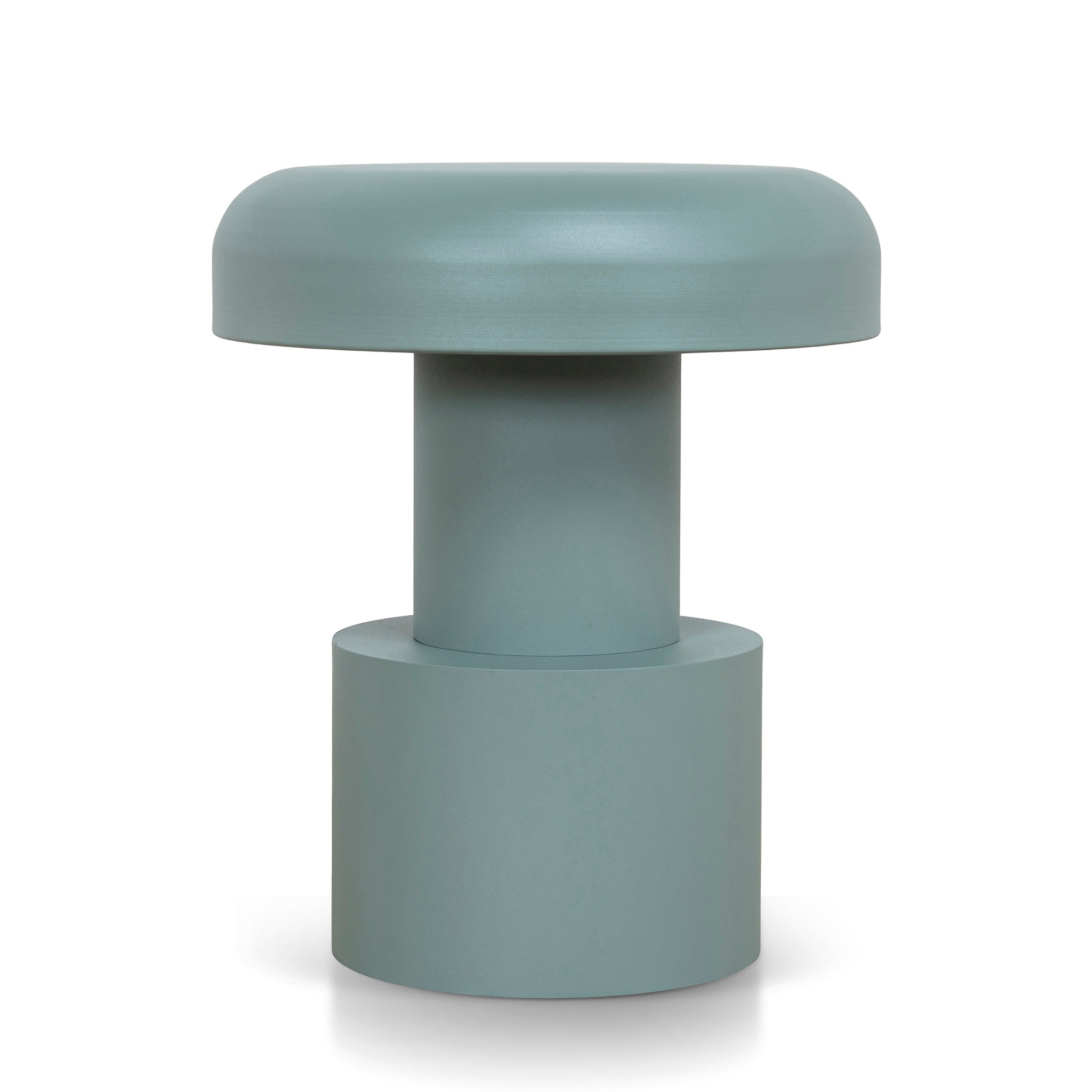 CST12080-BC 40cm Round Side Table - Derbo Sage Green