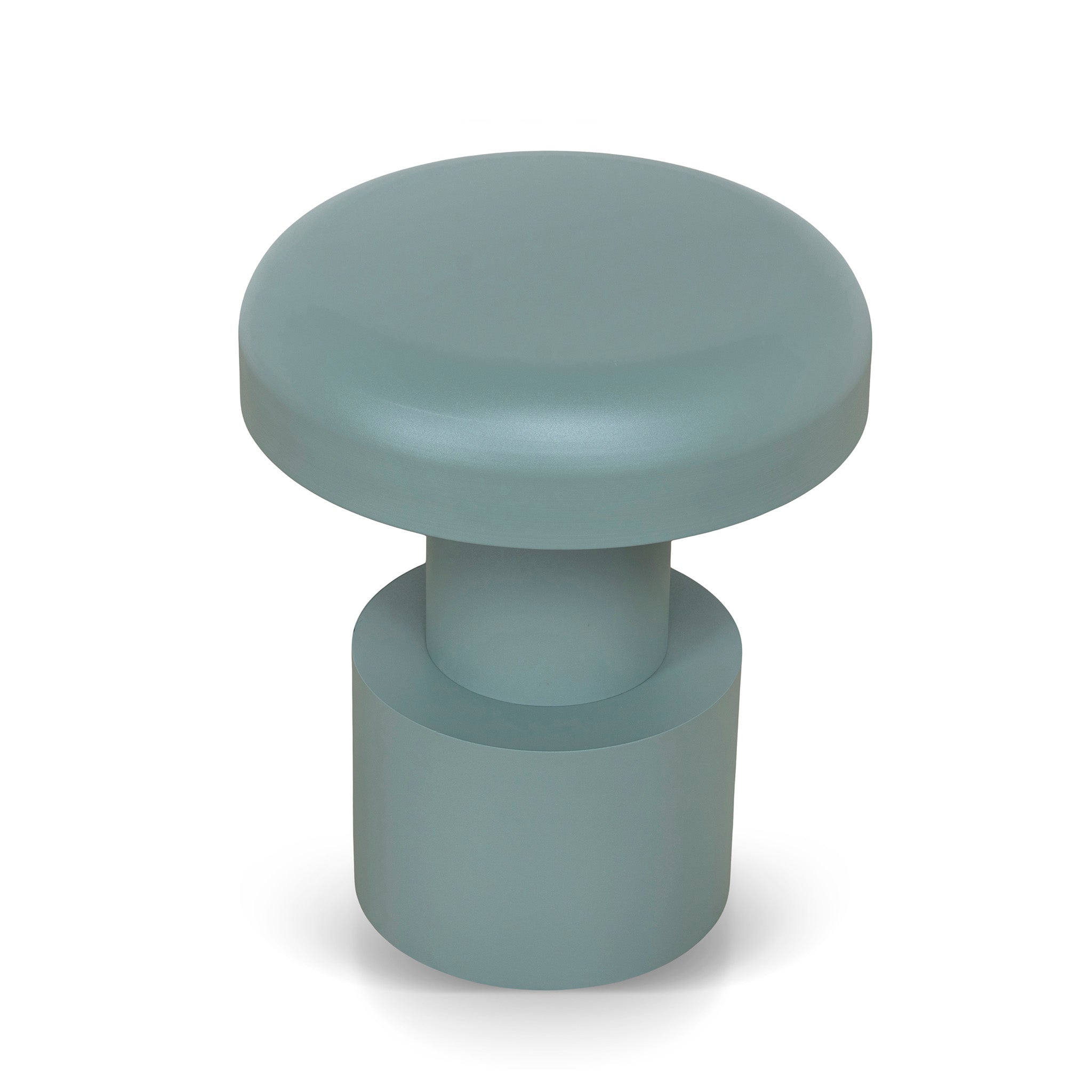 CST12080-BC 40cm Round Side Table - Derbo Sage Green