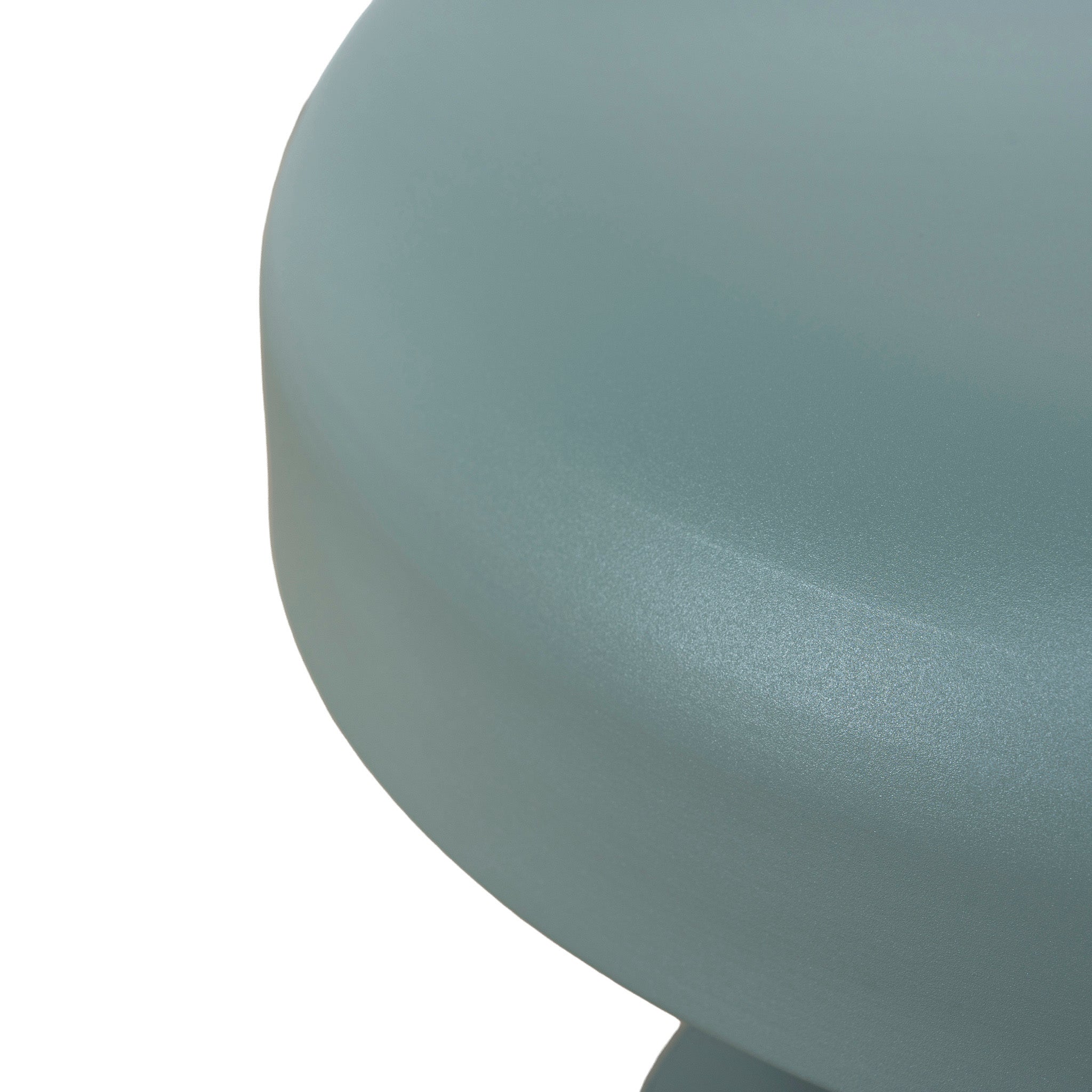 40cm Round Side Table - Derbo Sage Green