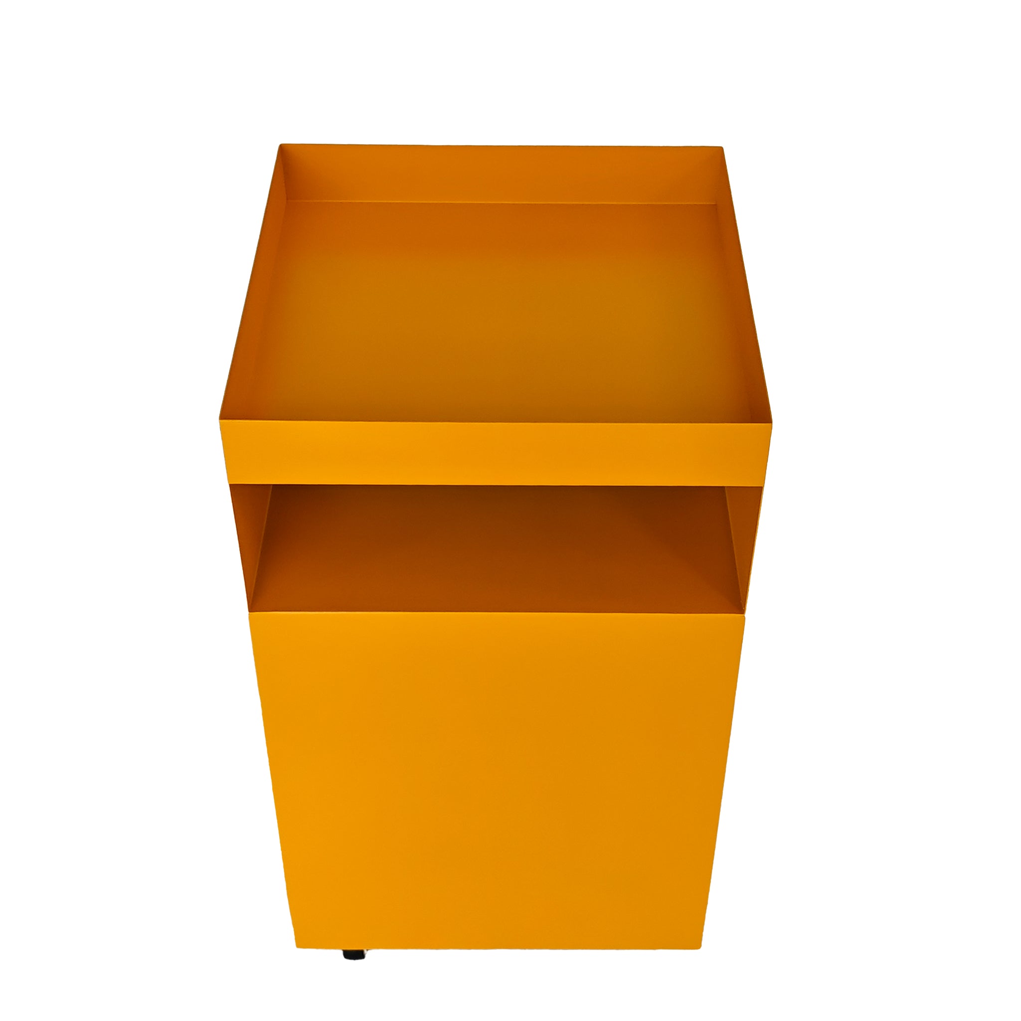 CST12083-BC 35cm Square Side Table - Sandy Mustard