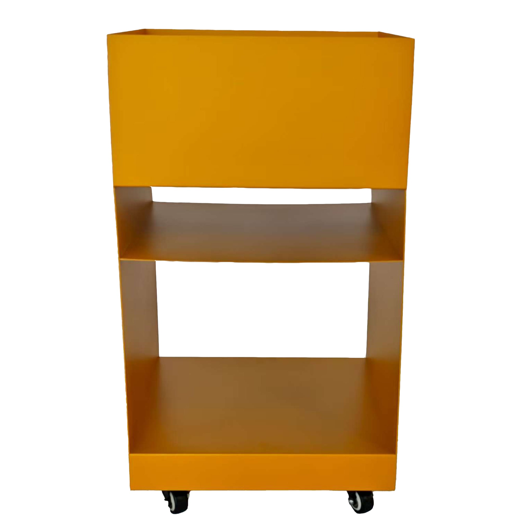 CST12083-BC 35cm Square Side Table - Sandy Mustard