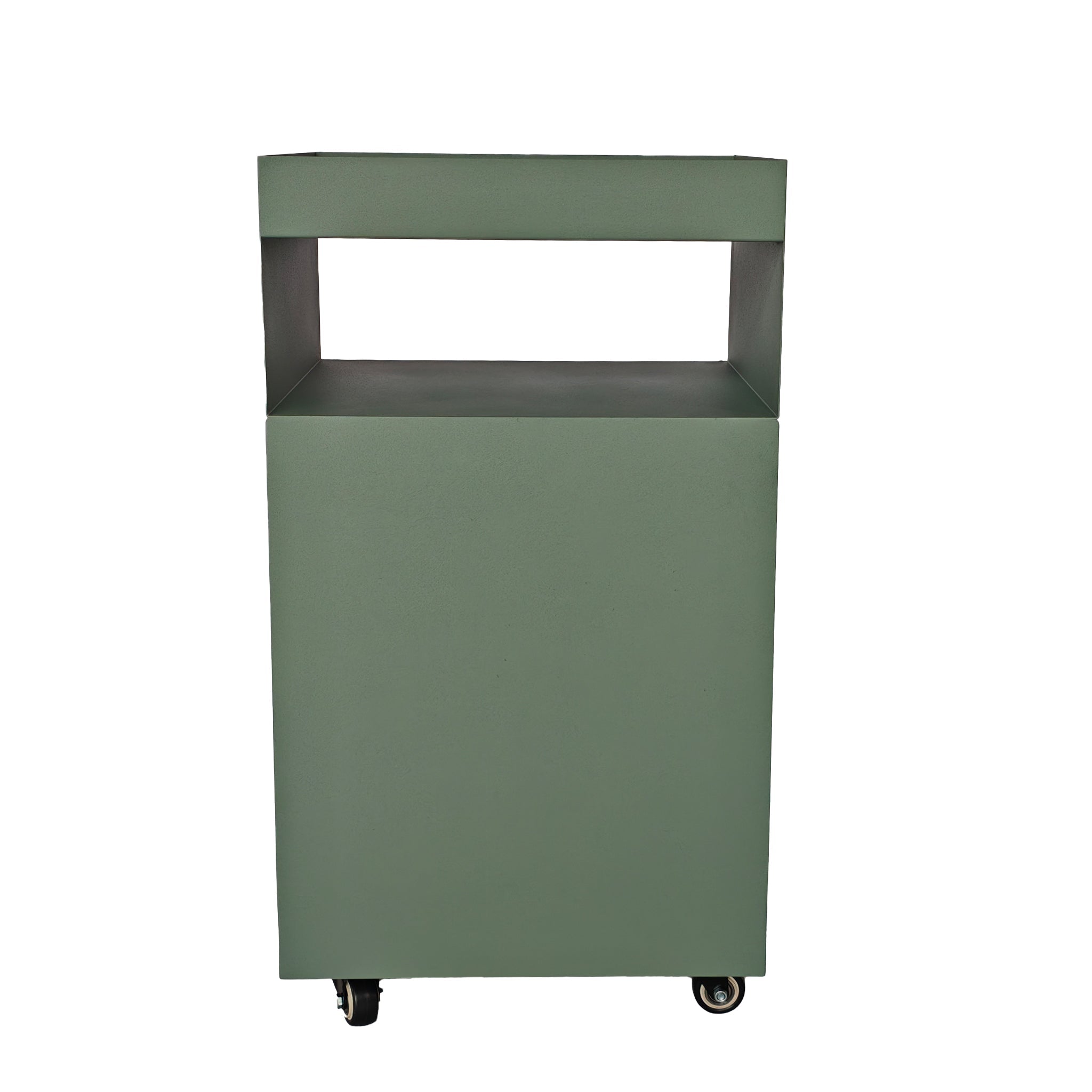 CST12084-BC 35cm Square Side Table - Sage Green