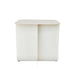 45cm Side Table - Ivory White - image 3