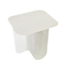 45cm Side Table - Ivory White - image 4