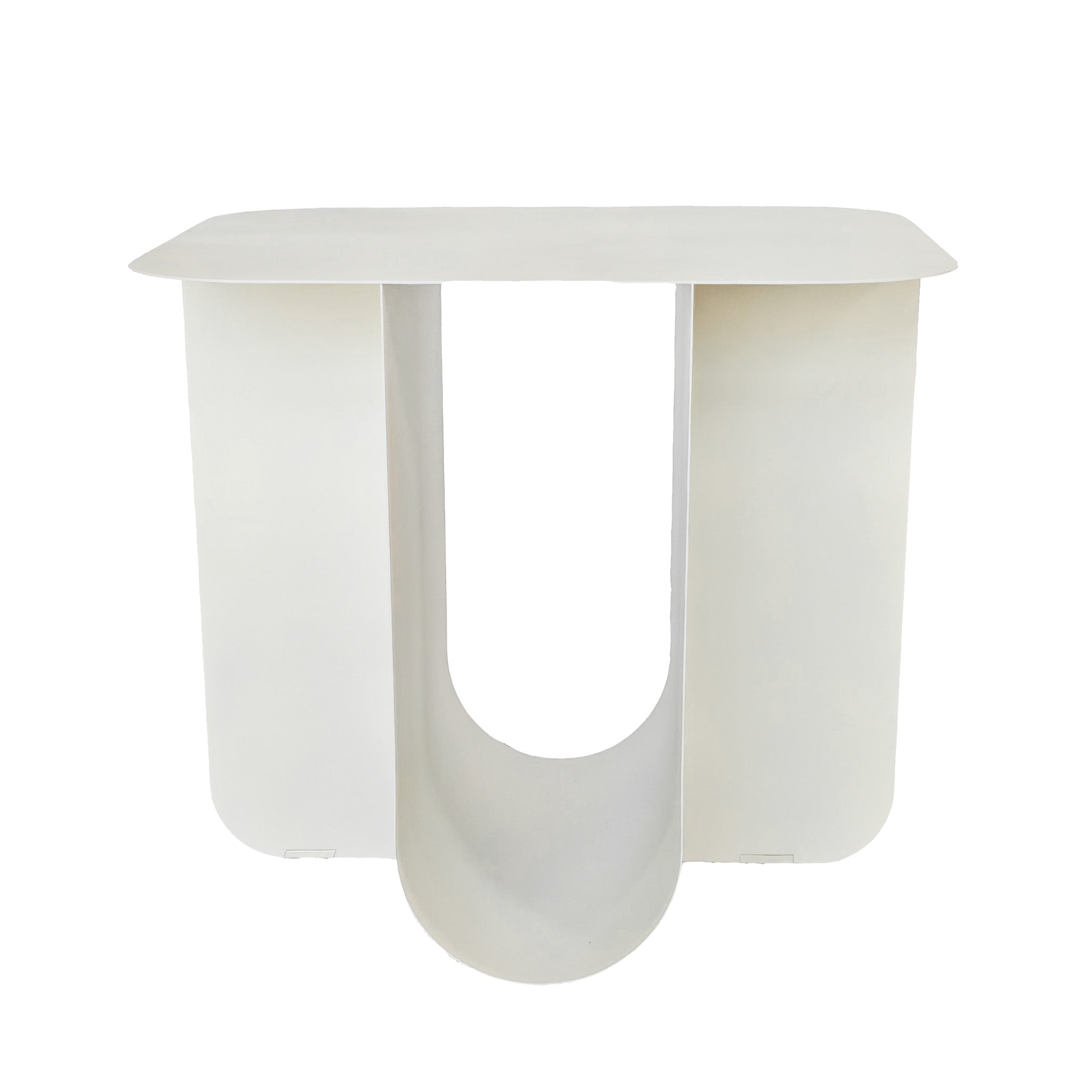 CST12085-BC 45cm Side Table - Ivory White