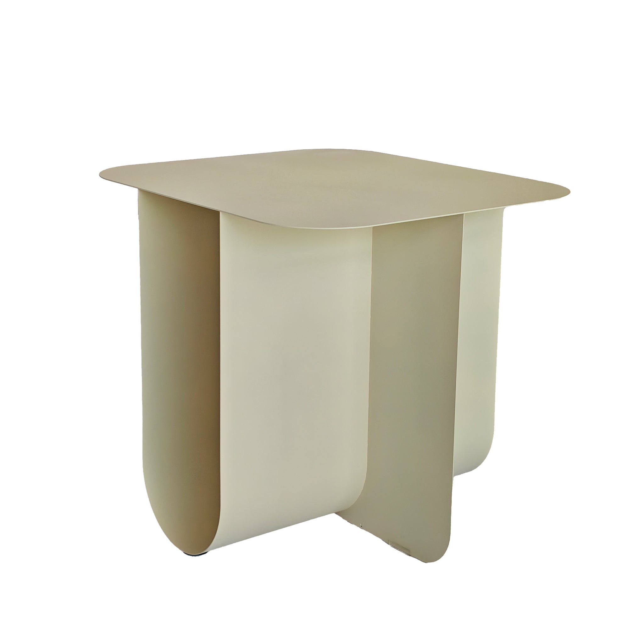 CST12085-BC 45cm Side Table - Ivory White