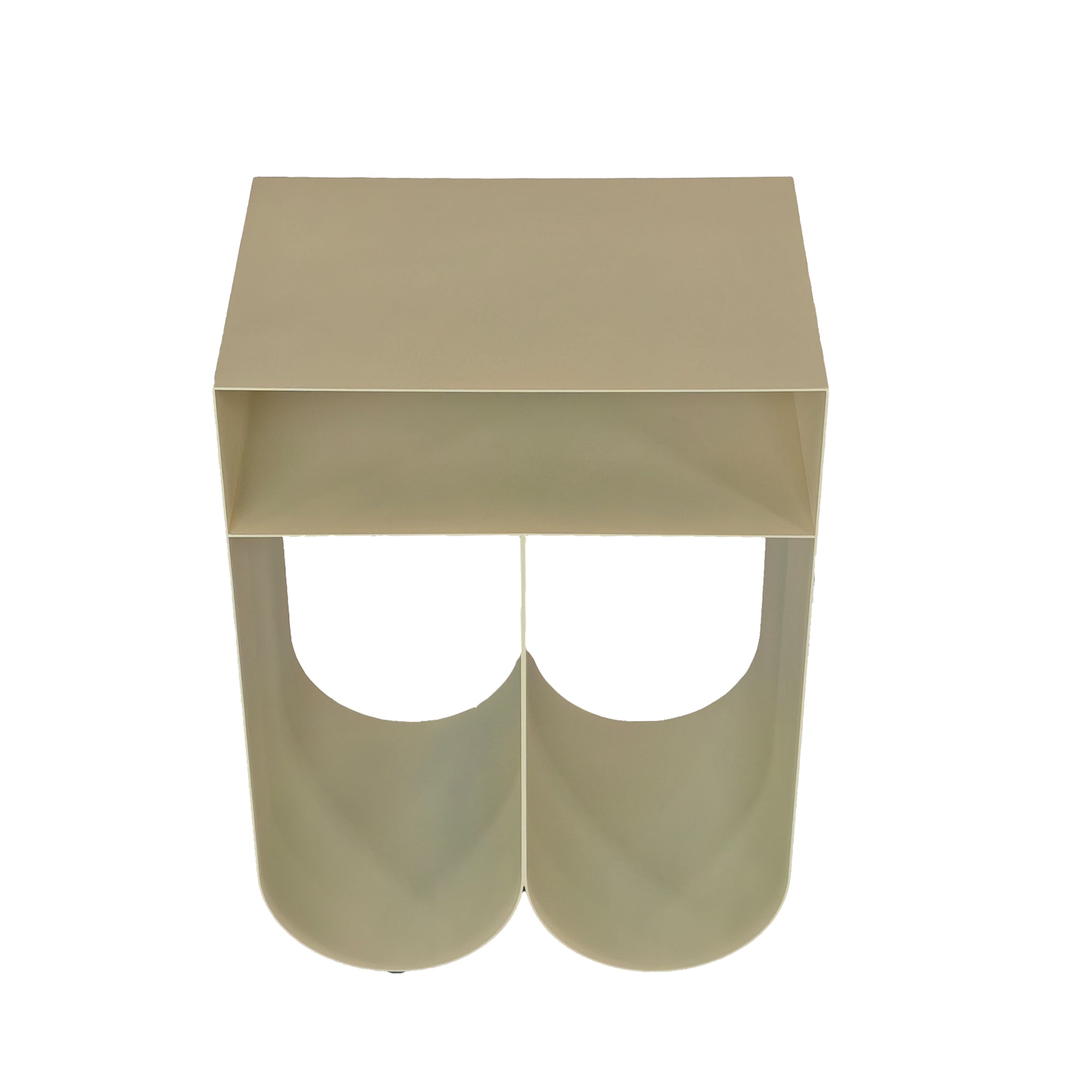 CST12088-BC 35.5cm Side Table - Ivory White