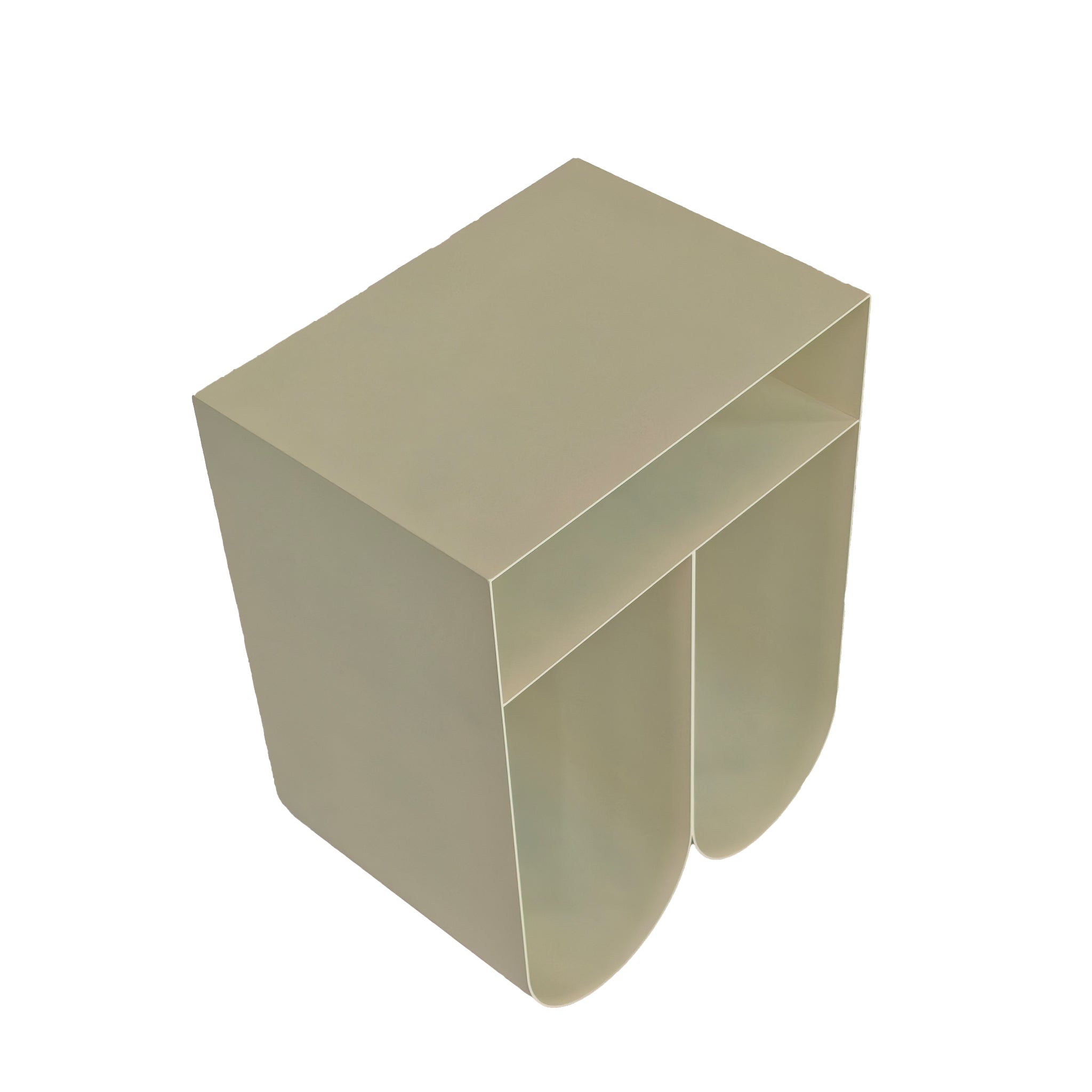 CST12088-BC 35.5cm Side Table - Ivory White