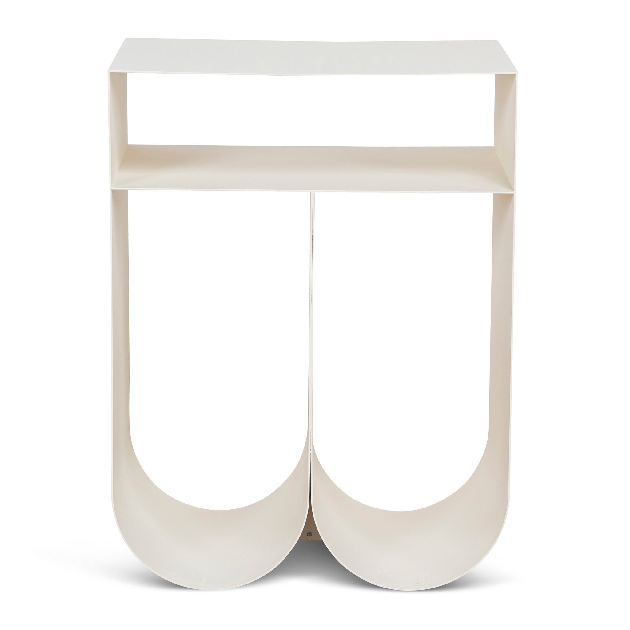 CST12088-BC 35.5cm Side Table - Ivory White