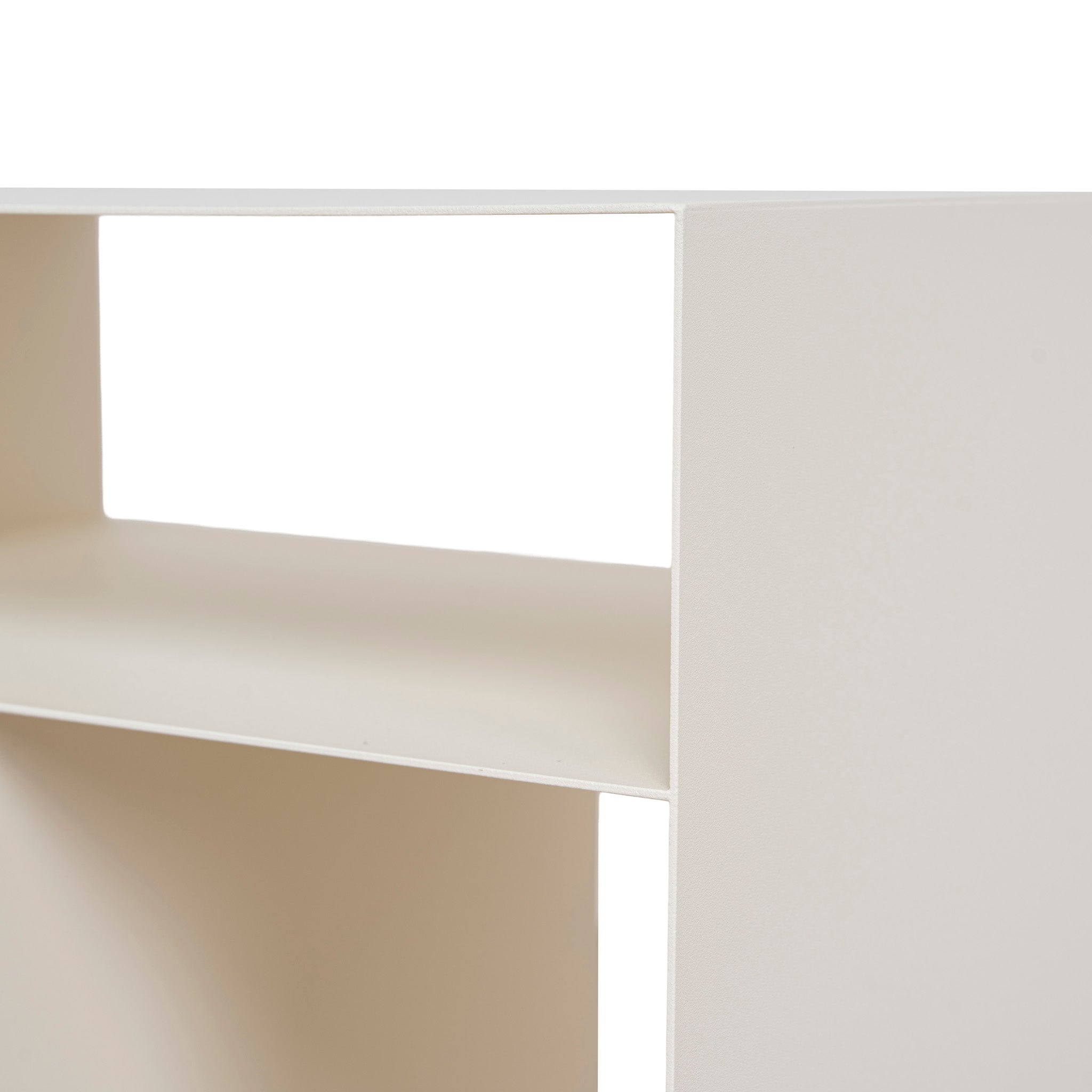 35.5cm Side Table - Ivory White