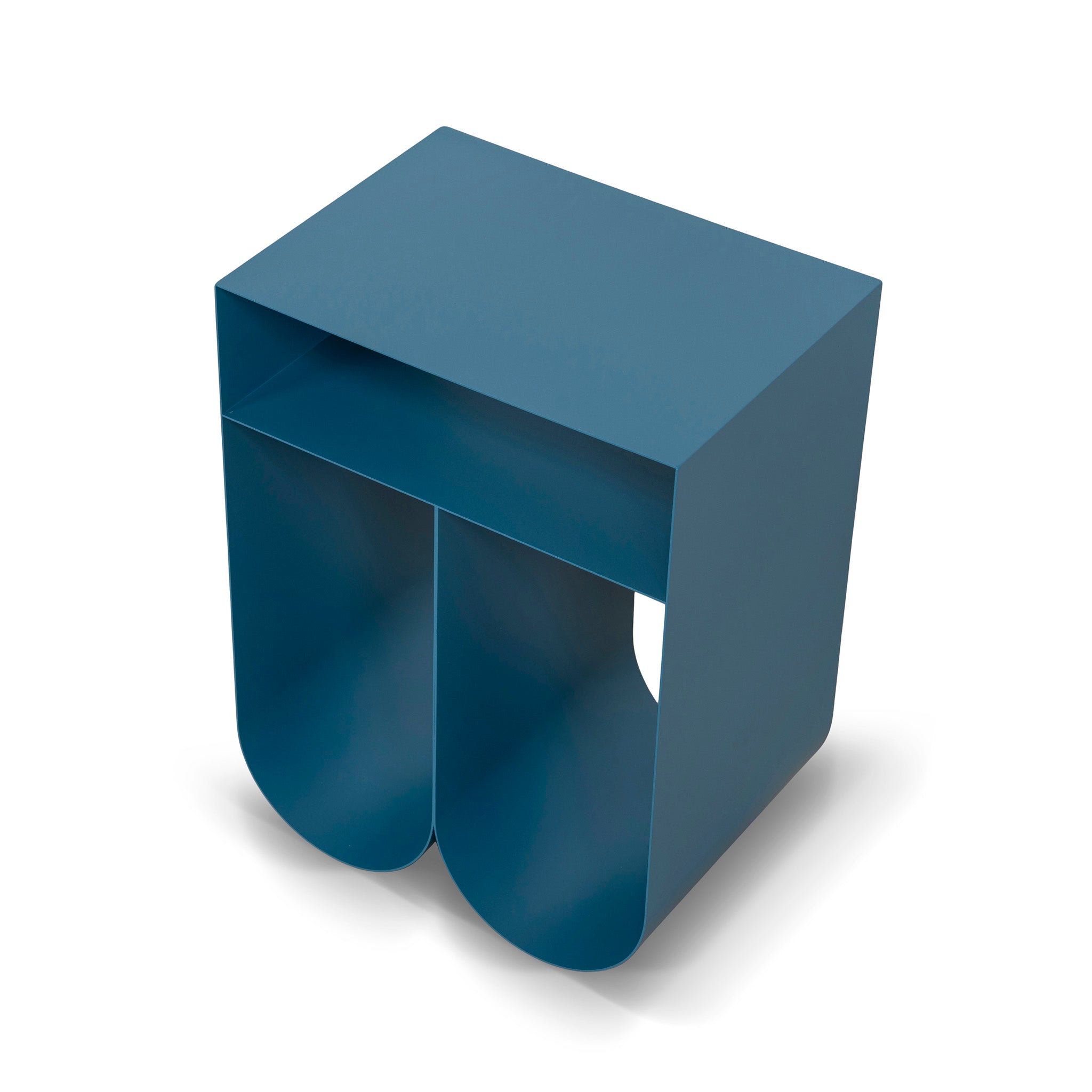 35.5cm Side Table - Navy Blue