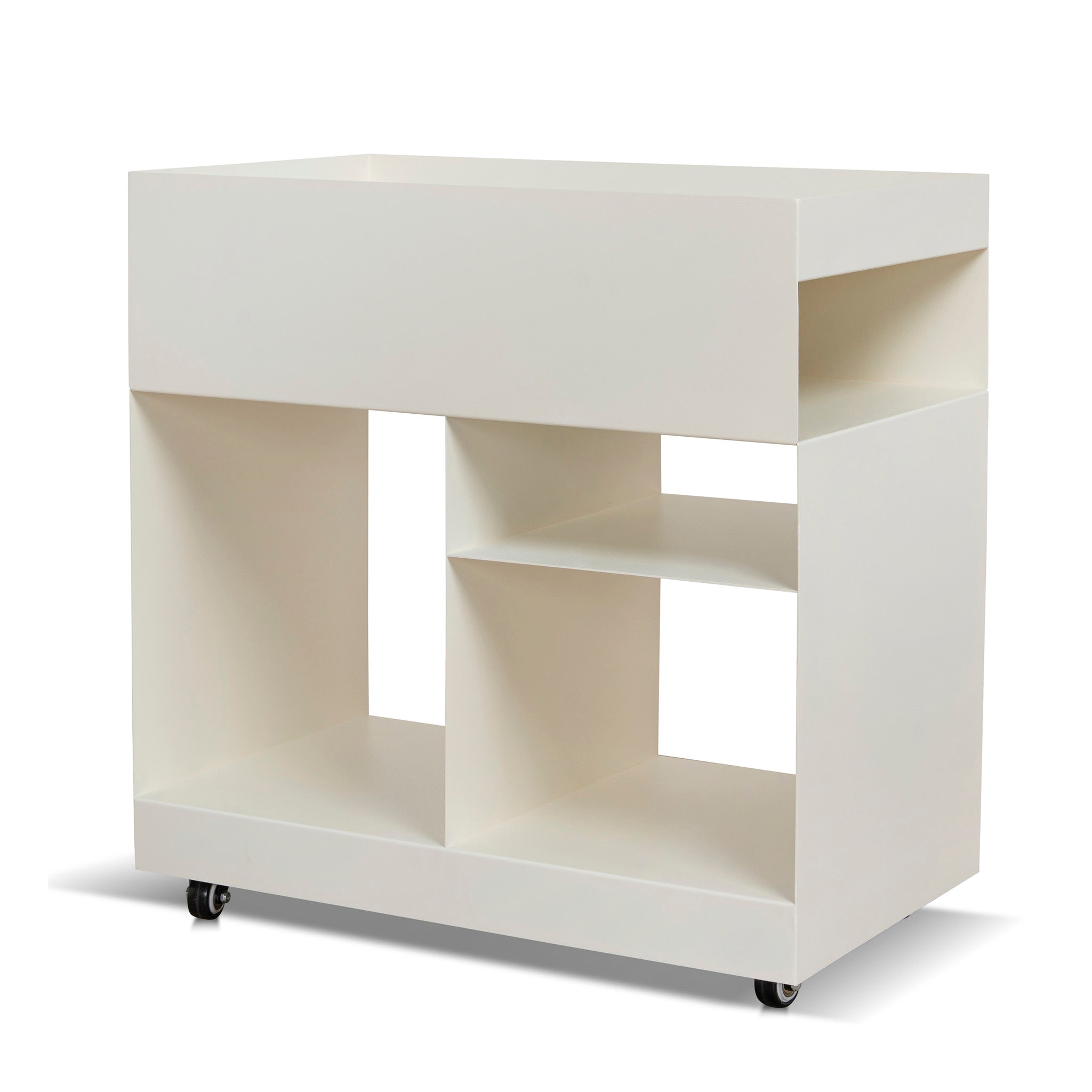 CST12095-BC 60cm Side Table - Ivory White