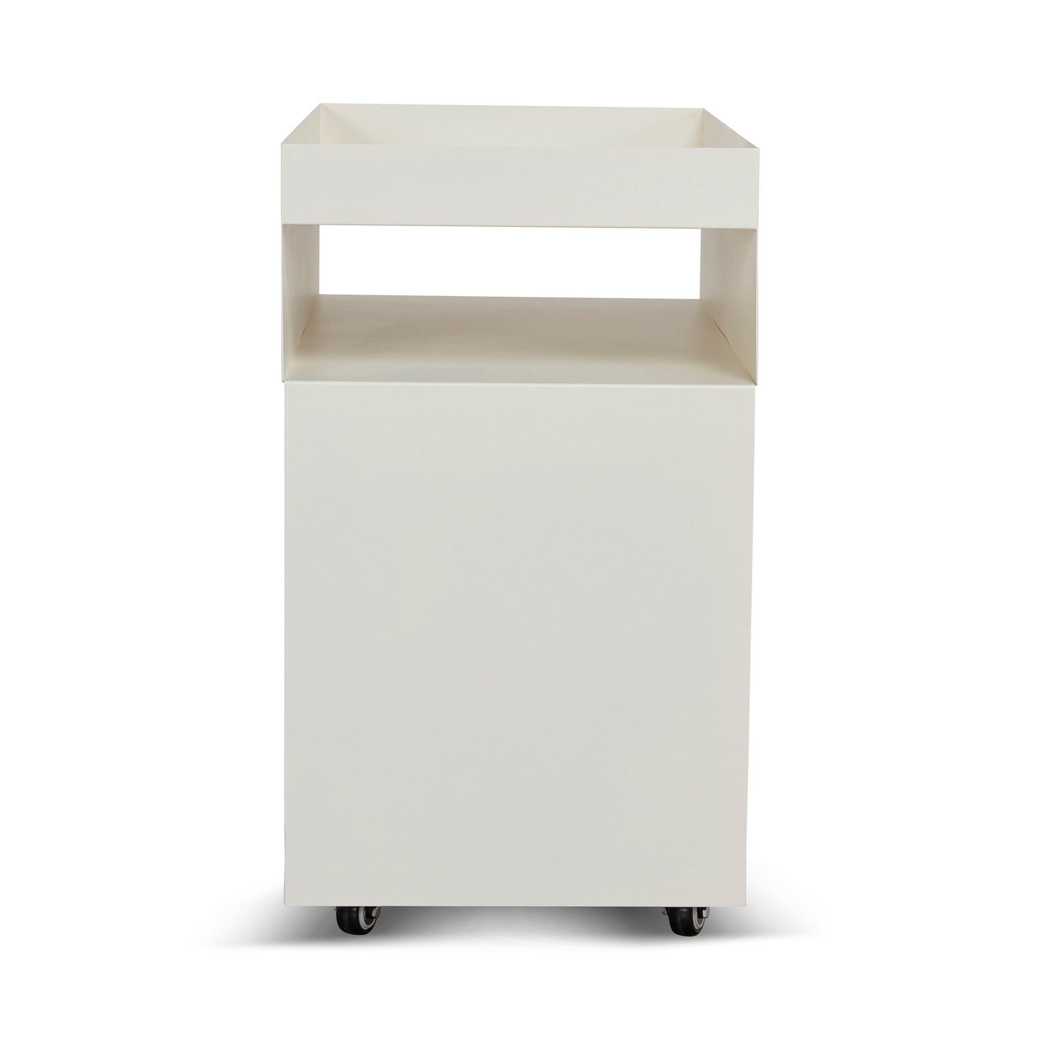 CST12095-BC 60cm Side Table - Ivory White