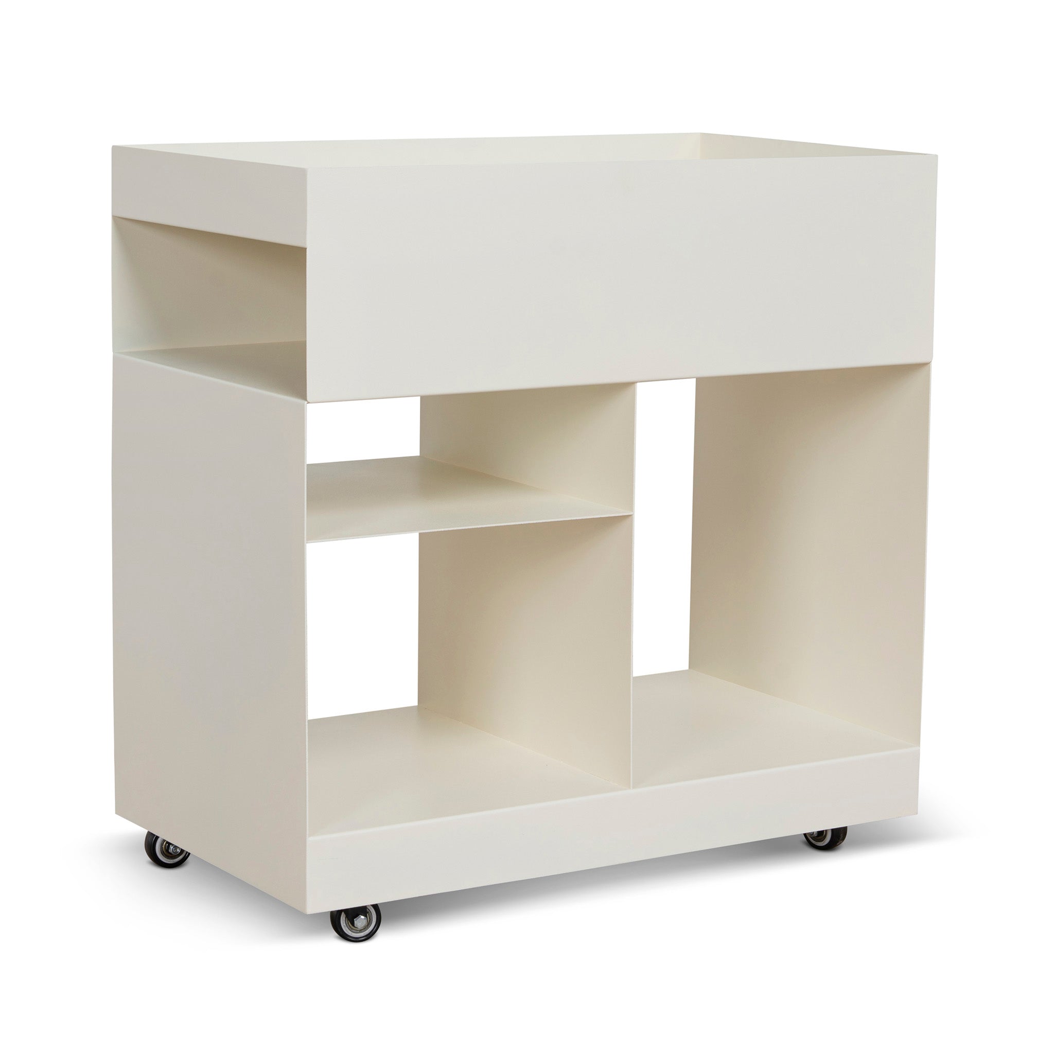 CST12095-BC 60cm Side Table - Ivory White