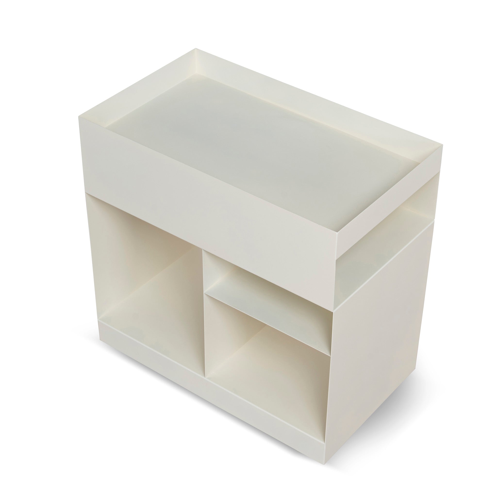 CST12095-BC 60cm Side Table - Ivory White