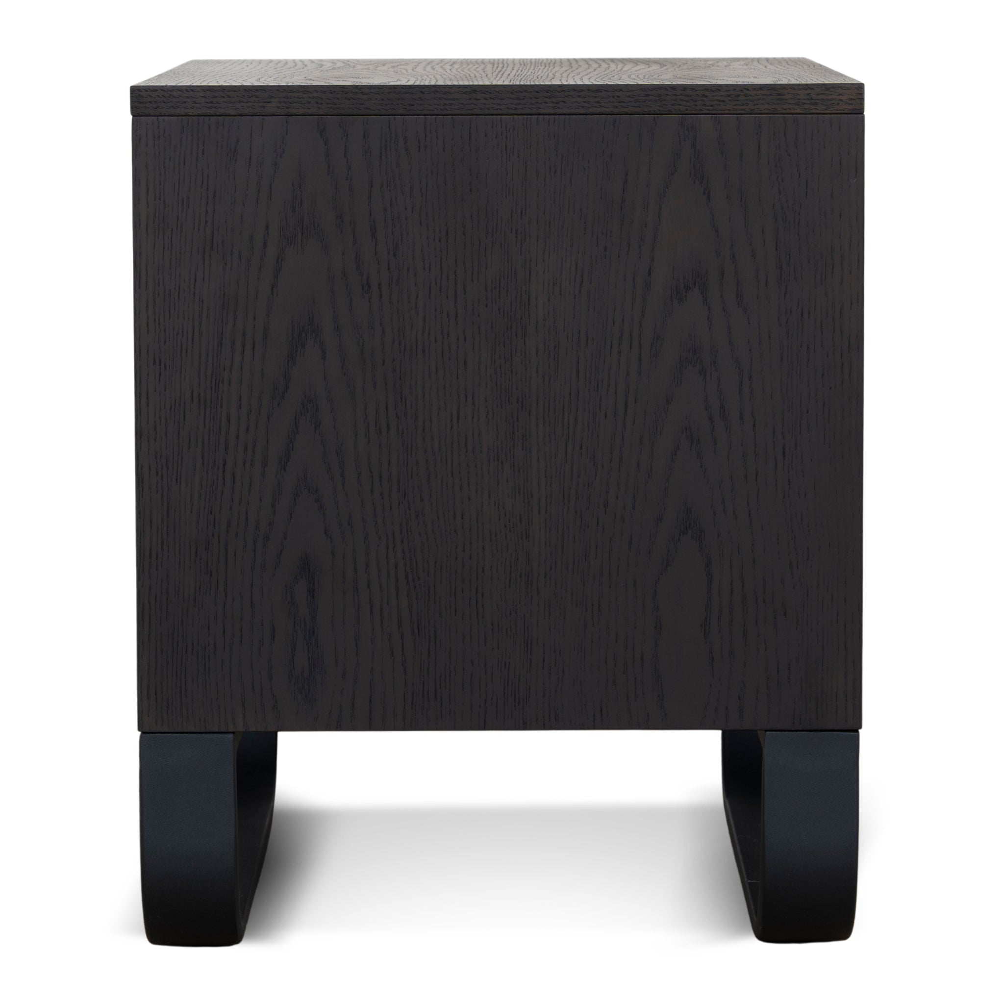 55cm Bedside Table - Dark Walnut - image 4