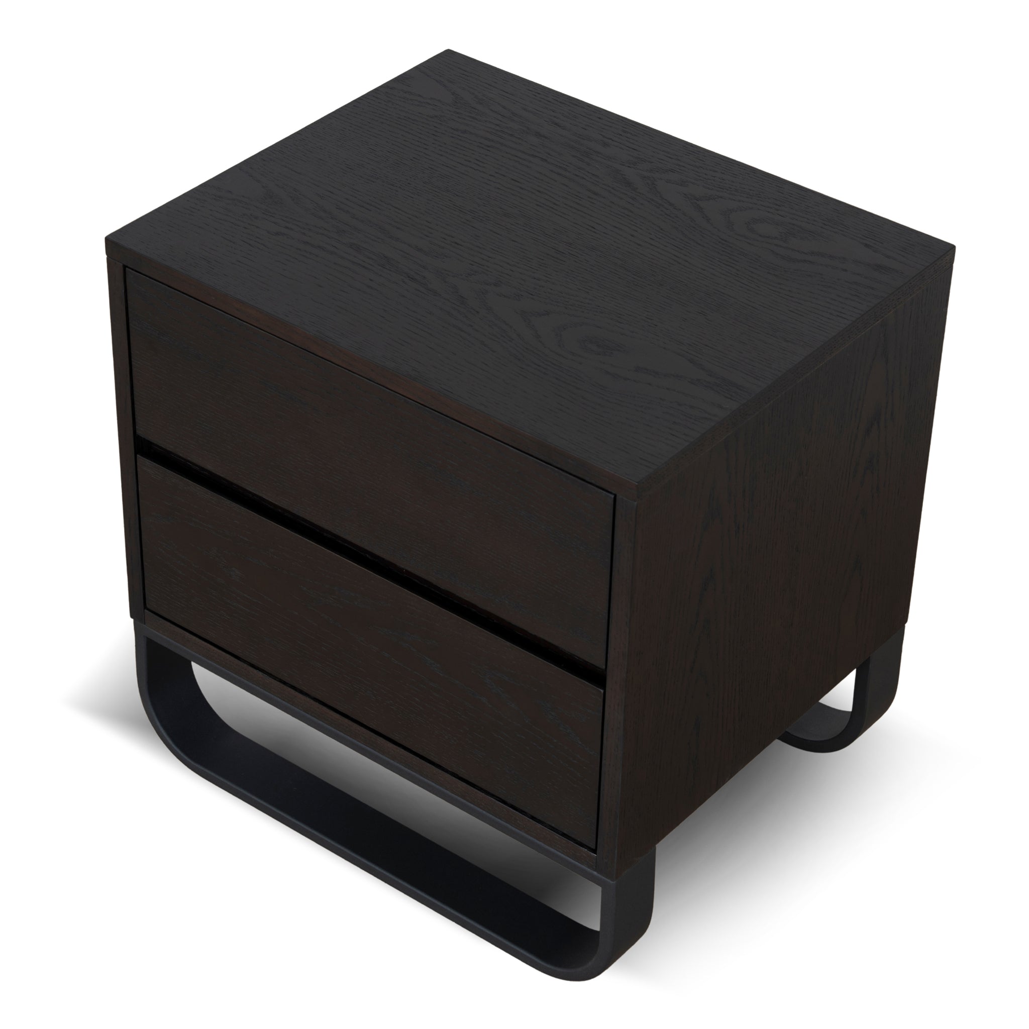 55cm Bedside Table - Dark Walnut - image 6