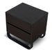 55cm Bedside Table - Dark Walnut - image 6