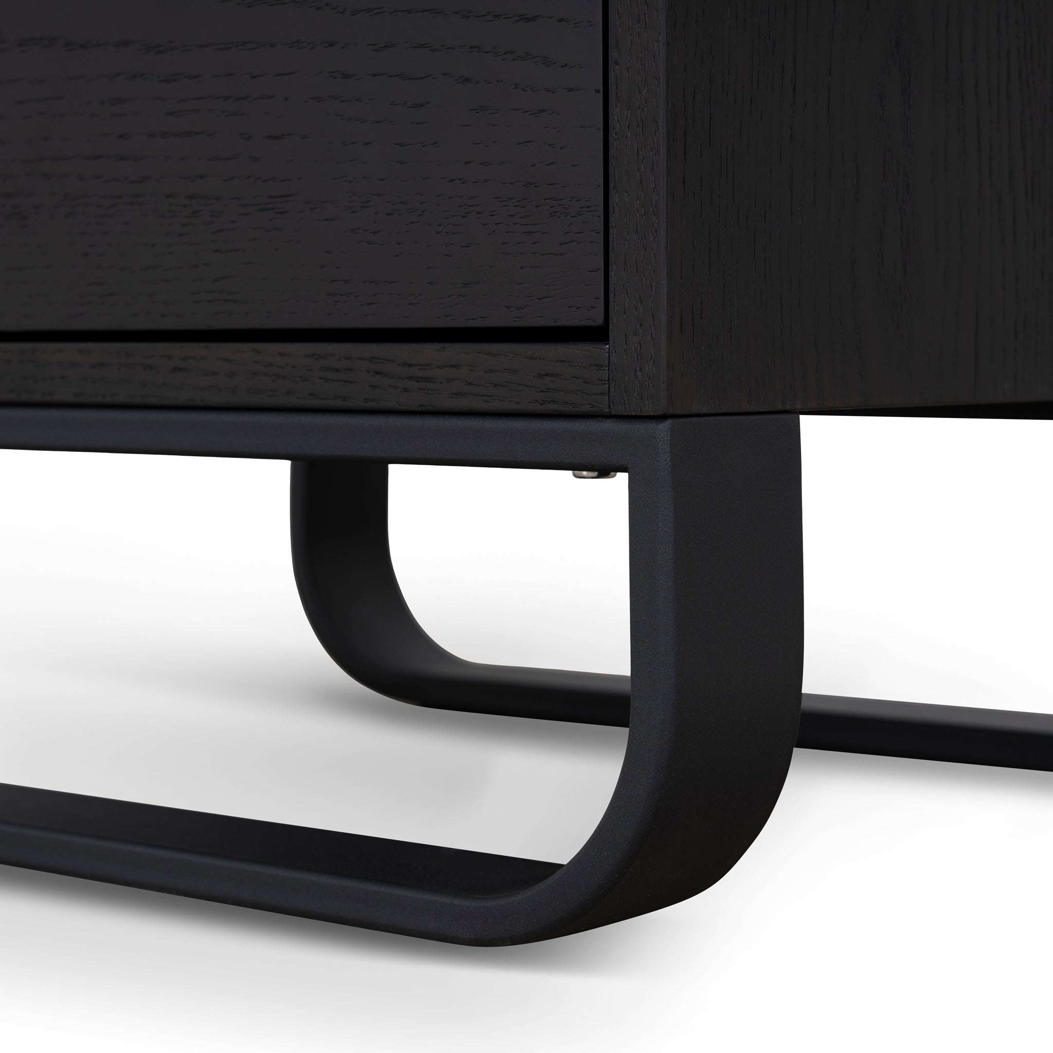 55cm Bedside Table - Dark Walnut - image 8