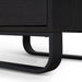 55cm Bedside Table - Dark Walnut - image 8