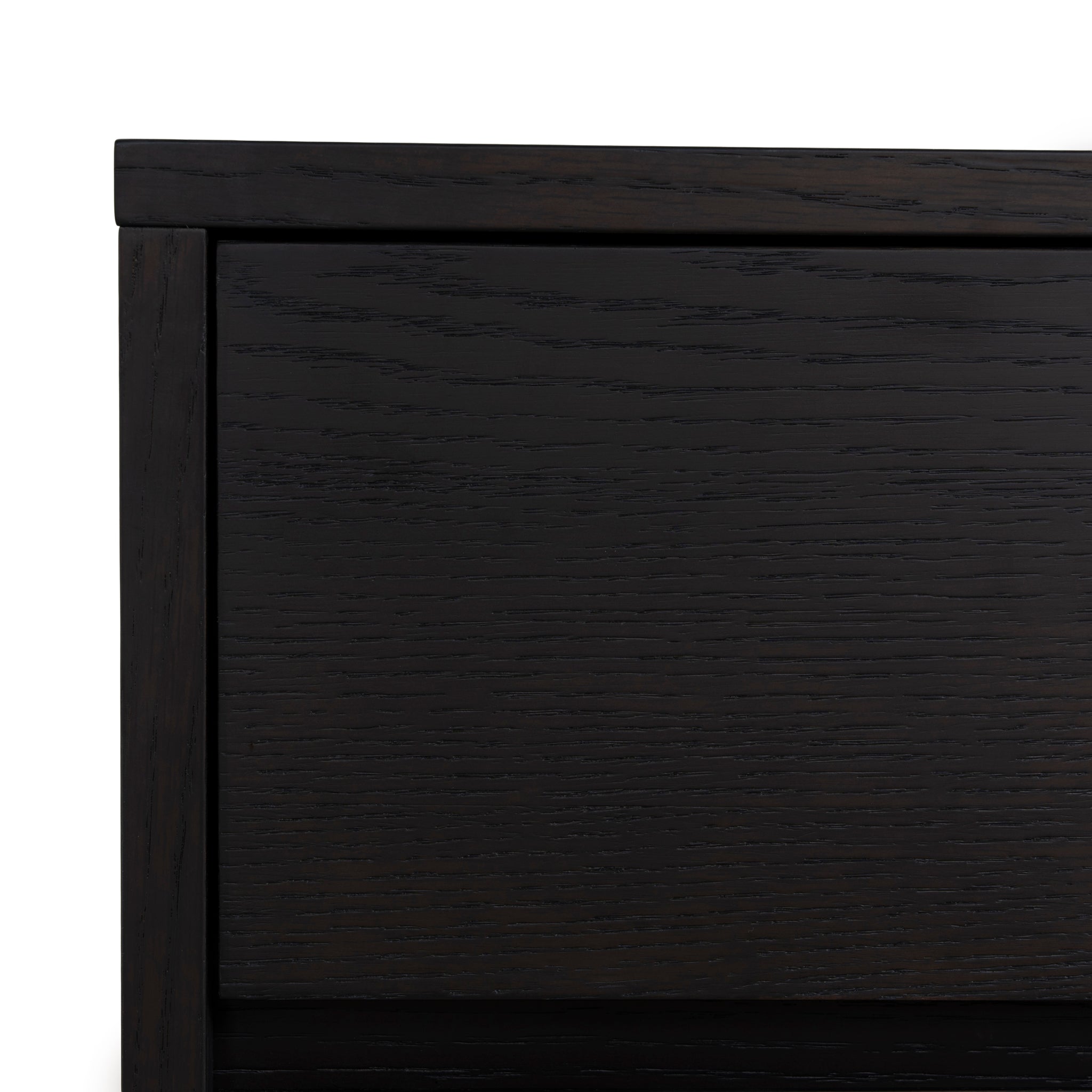 55cm Bedside Table - Dark Walnut - image 9
