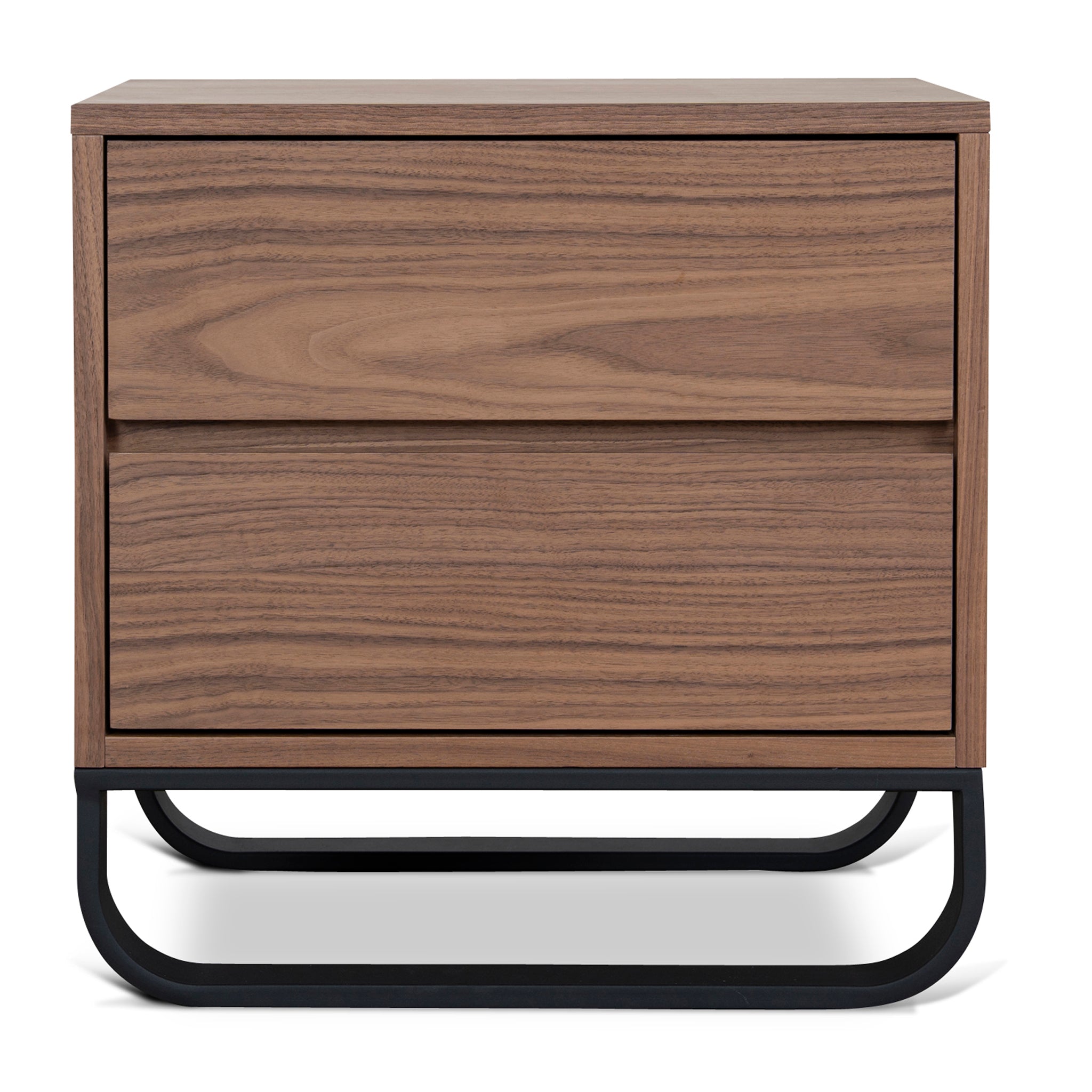 55cm Bedside Table - Walnut - image 2