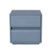 Showcasing Darorina 50cm Bedside Table - Light Blue ST12139-DW Bedside Table by Calibre Furniturs