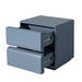 50cm Bedside Table - Light Blue - image 4